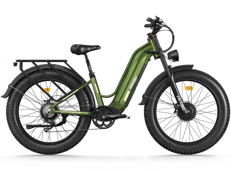 FREESKY Ranger M-540 Dual-Motor Step-Thru Electric Bike (48V 25Ah, 3500W Peak)