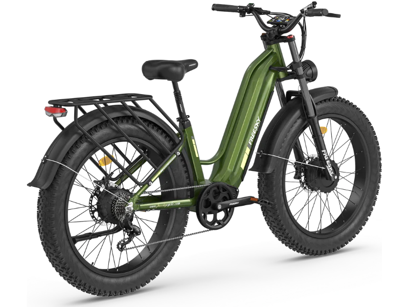 FREESKY Ranger M-540 Dual-Motor Step-Thru Electric Bike (48V 25Ah, 3500W Peak)
