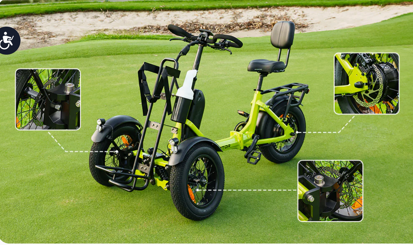 Addmotor SpytanX Reverse eTrike