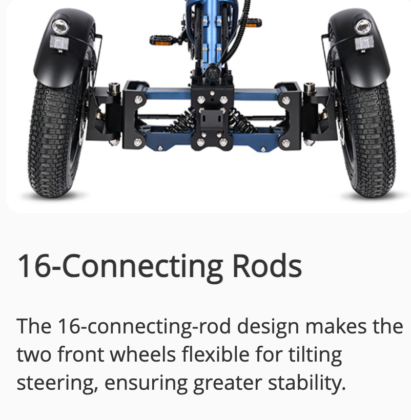 Addmotor SpytanX Reverse eTrike