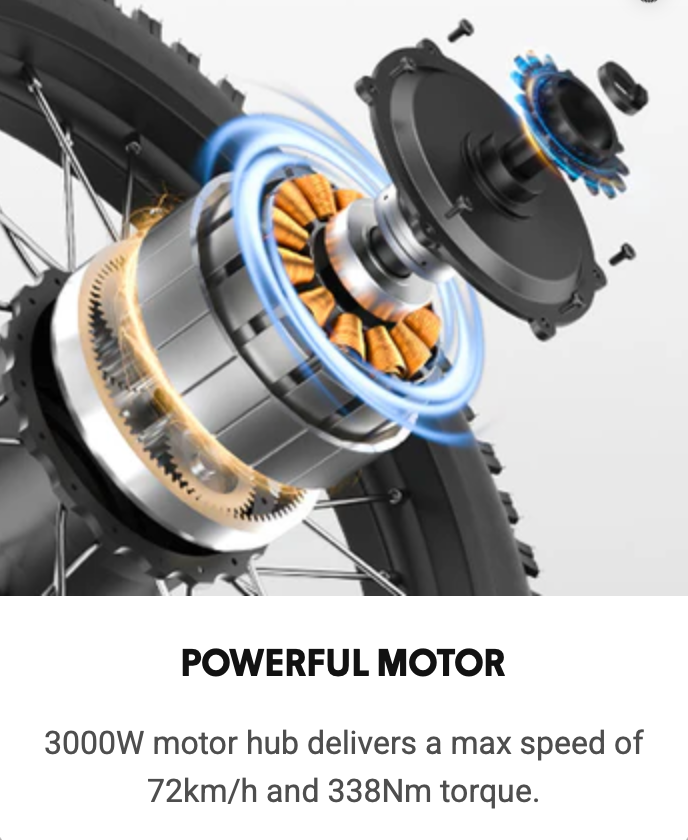 GT73 Pro Electric Motorbike