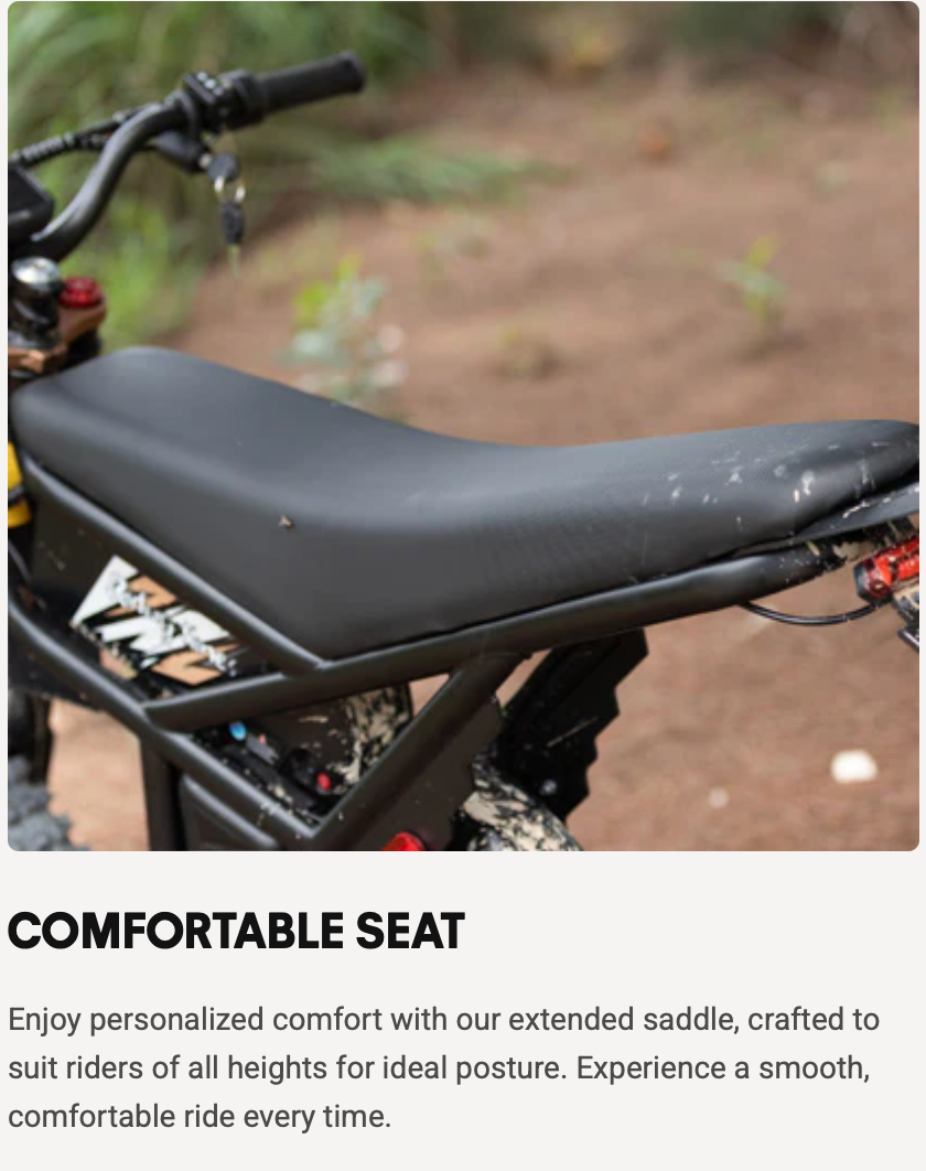 GT73 Pro Electric Motorbike