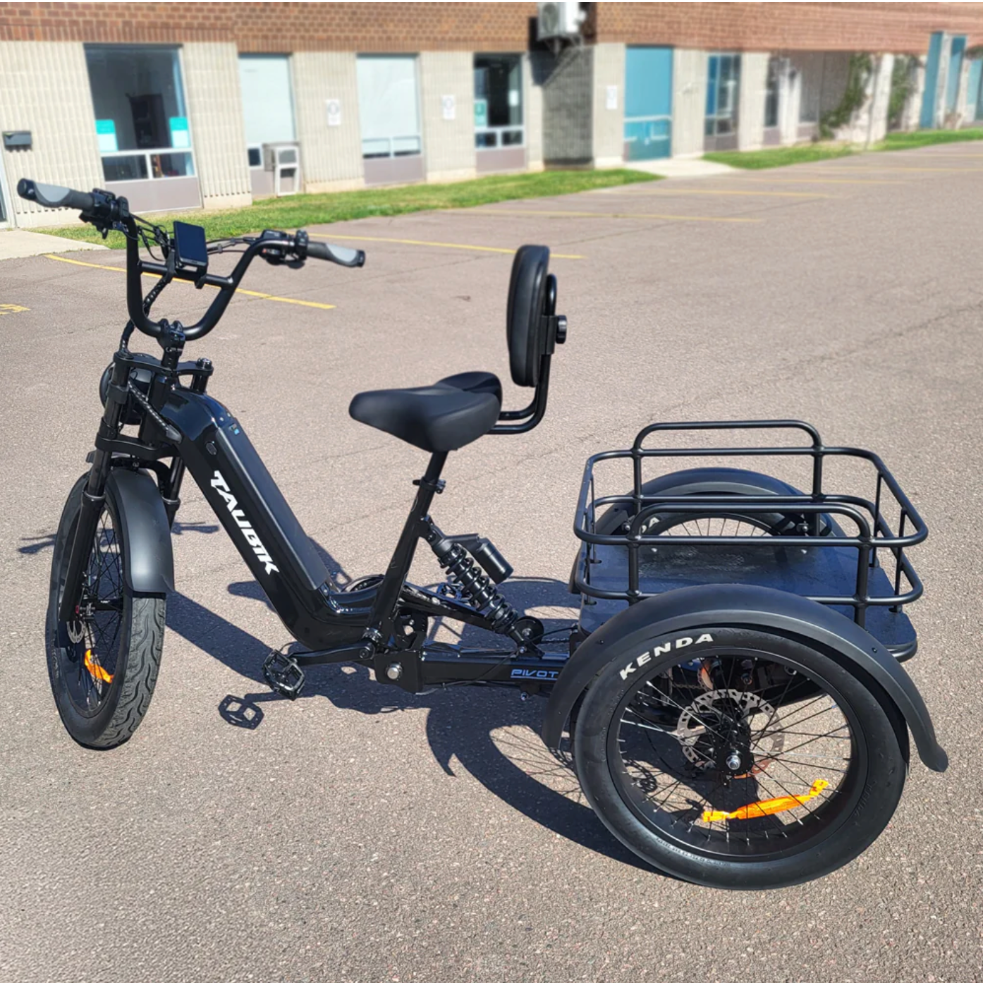 TAUBIK Pivot Electric Trike (48V 20Ah Samsung, Torque Sensor)