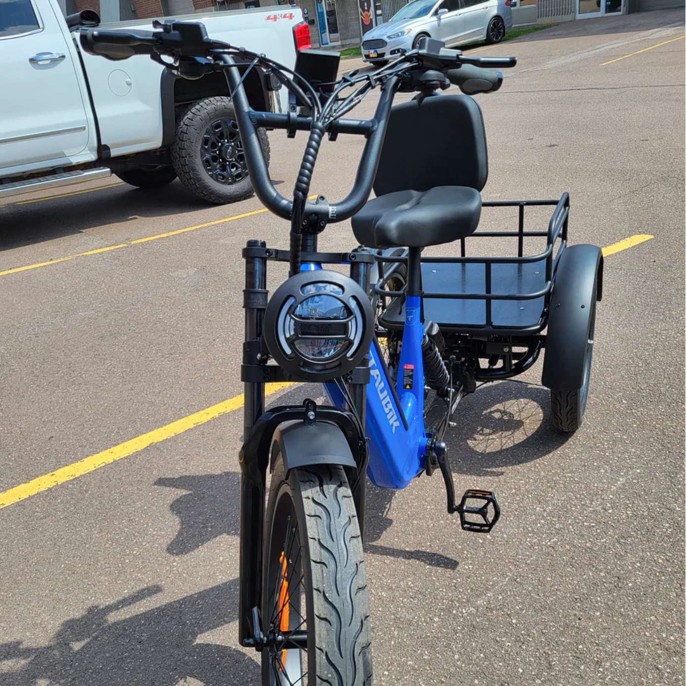 TAUBIK Pivot Electric Trike (48V 20Ah Samsung, Torque Sensor)