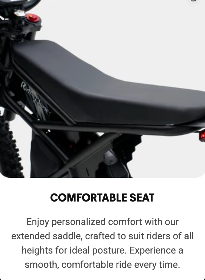 GT73 Electric Motorbike