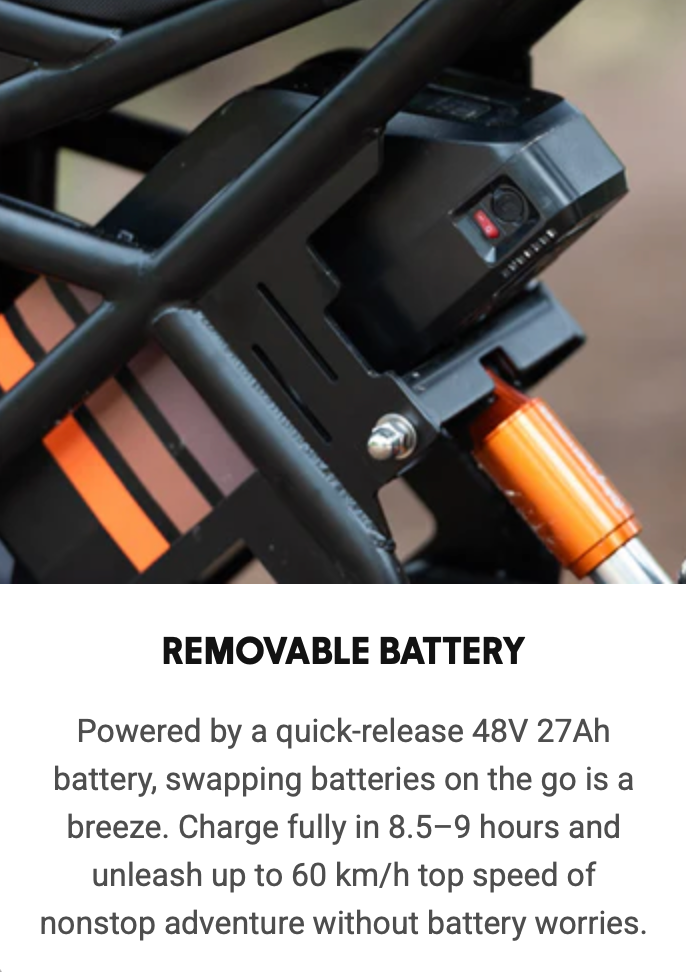 GT54 Electric Mini Motorbike