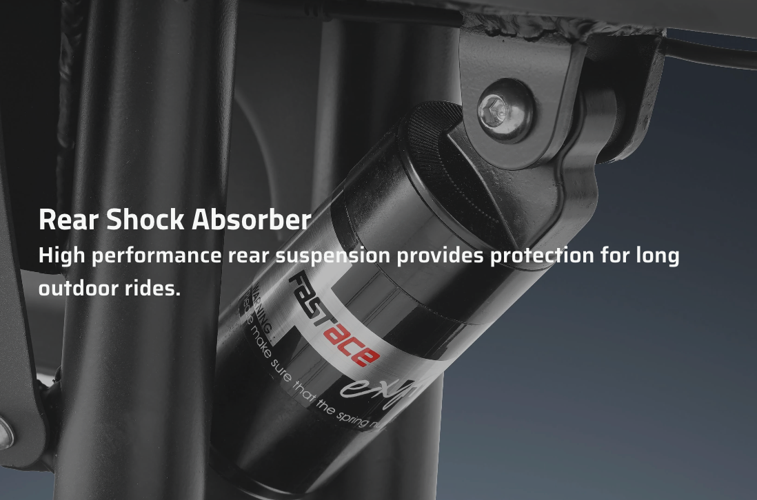 Eahora FT-01 Max 2025 Moped-Style Electric Bike (48V 30Ah, 500W, Hydraulic Brakes)