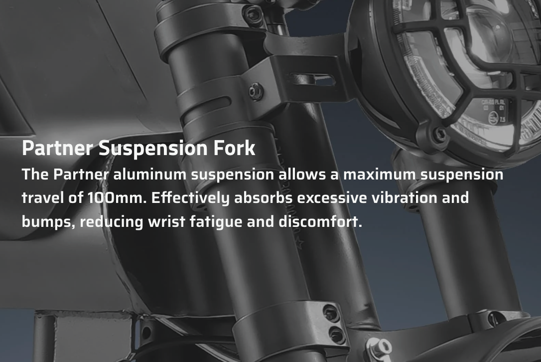 Eahora FT-01 Max 2025 Moped-Style Electric Bike (48V 30Ah, 500W, Hydraulic Brakes)