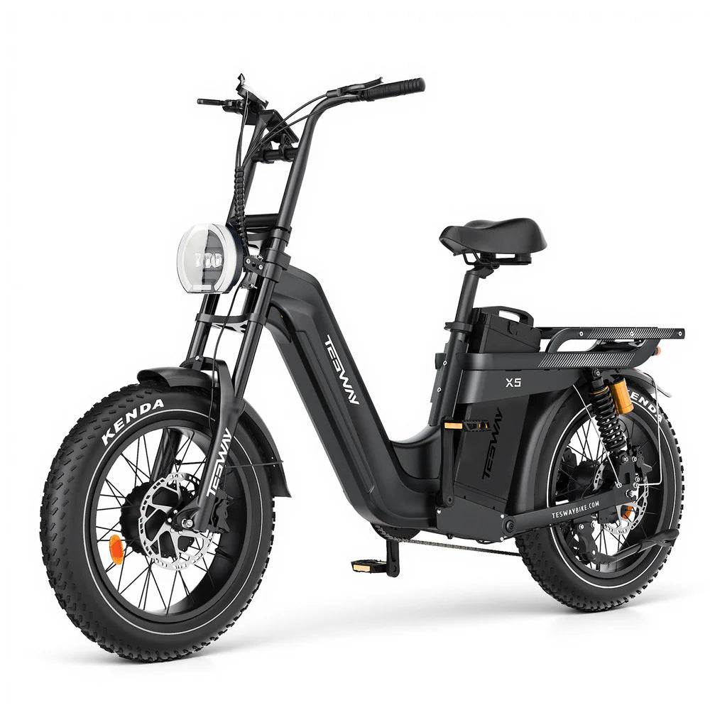 Tesway X5 AWD Step-Thru Dual-Motor Electric Bike