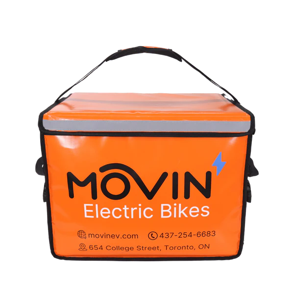 Insulated Food Delivery Bag — 40L Thermal, eBike Rack Mount