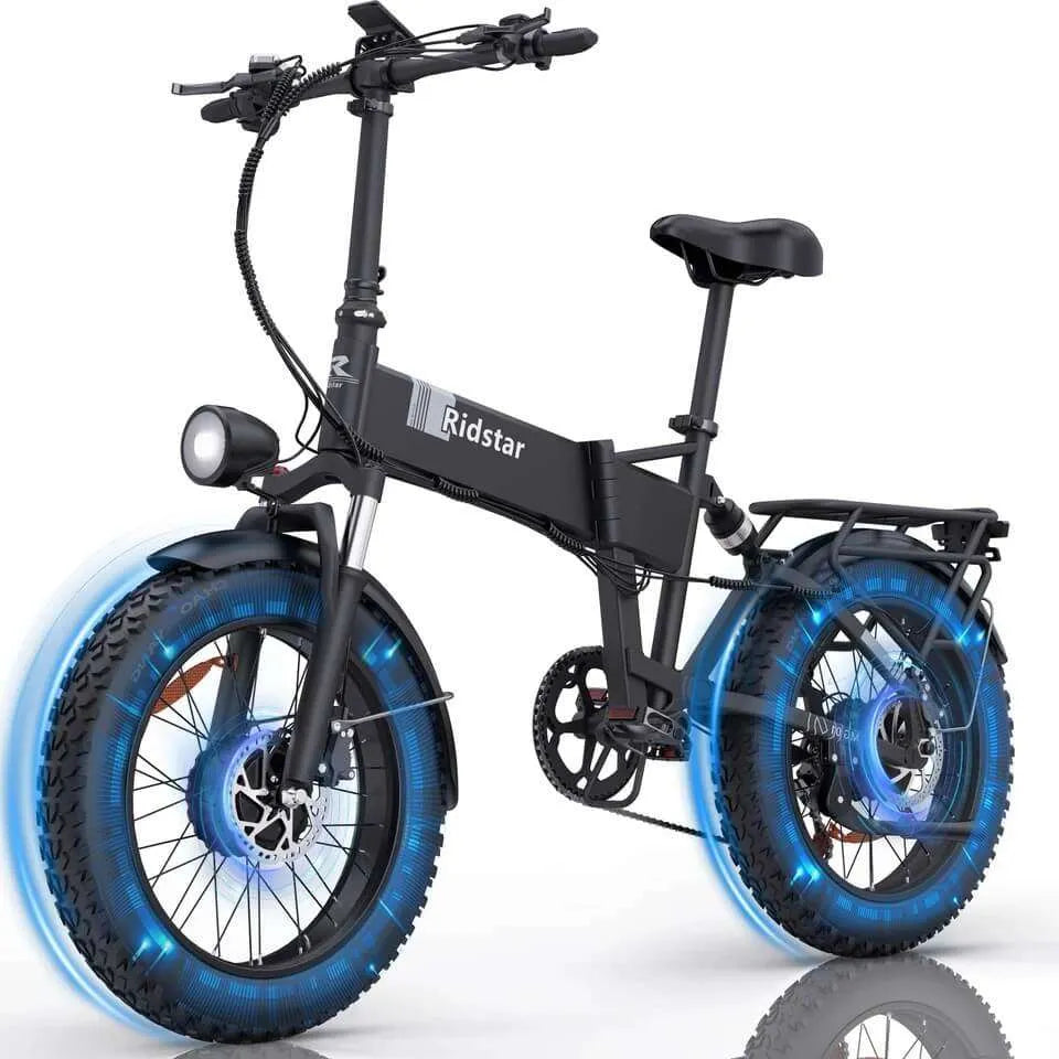 Ridstar H20 Pro Folding Ebike 1000W Zeus Ebikes Canada