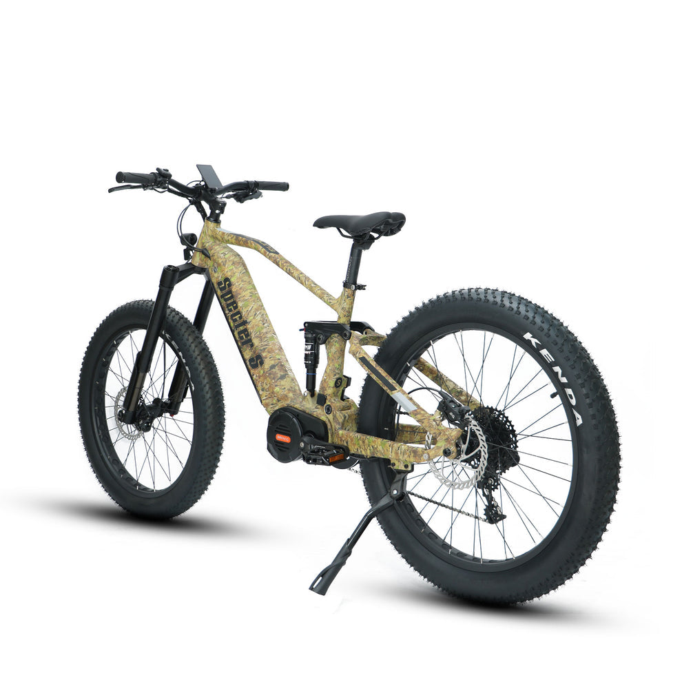 EUNORAU Specter-S 3.0 / Hunter X9 — 1000W Bafang M620 Mid-Drive, Full Suspension, 26x4.0
