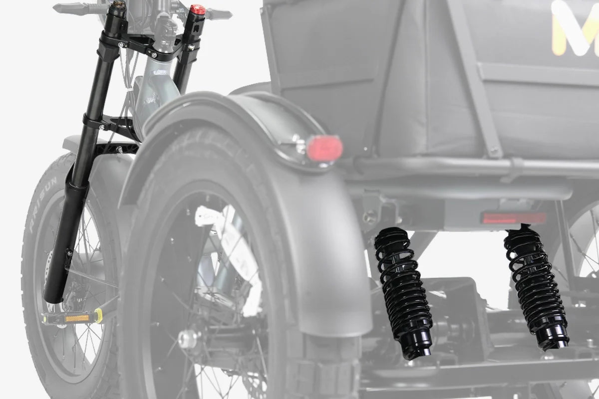 Meet One Tour Dual-Motor Dual-Battery Electric Trike (AWD)