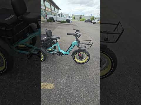 Meigi Silverado Fat Tire Folding Electric Trike