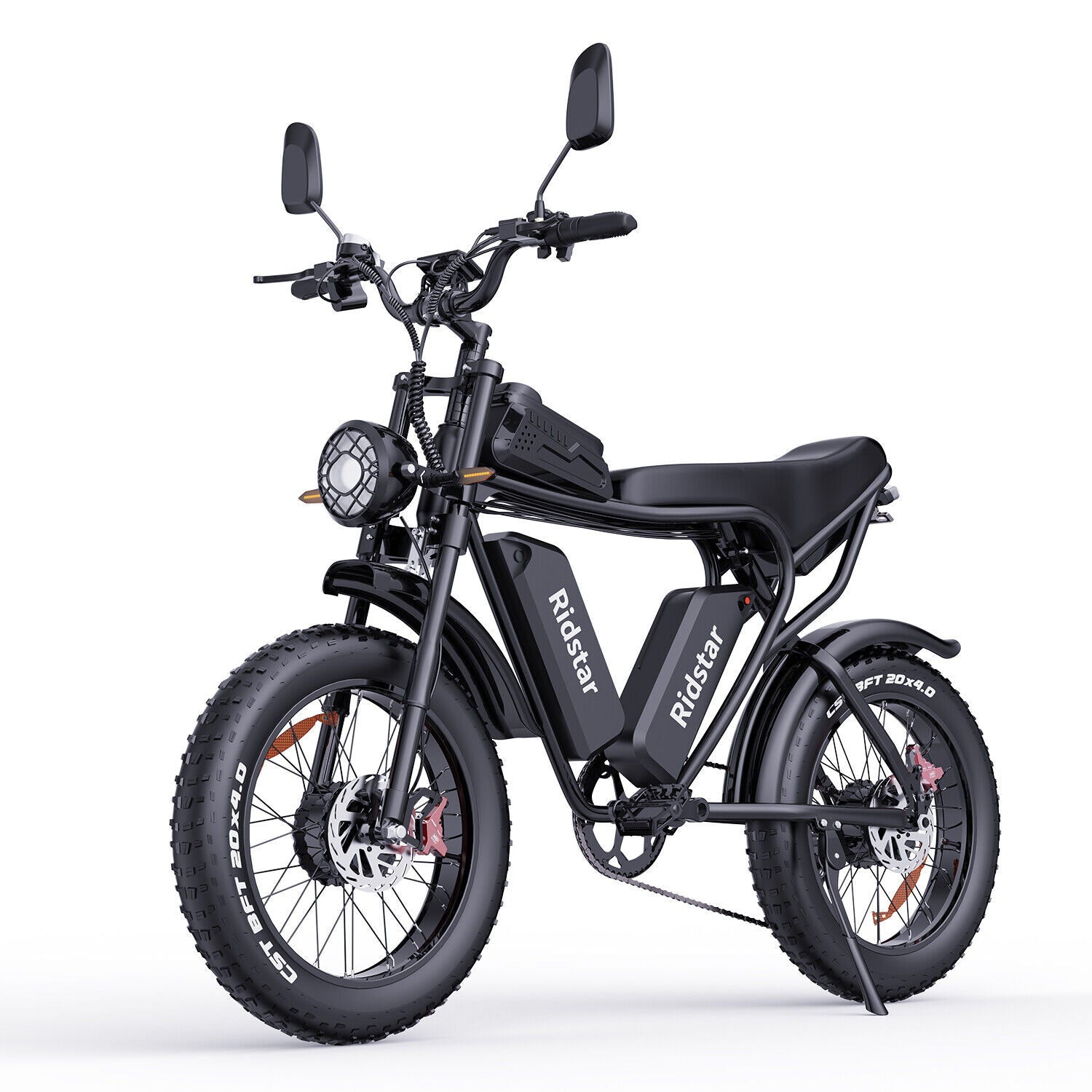 Ridstar Q20 Pro Dual Motor 2000W Retro Ebike