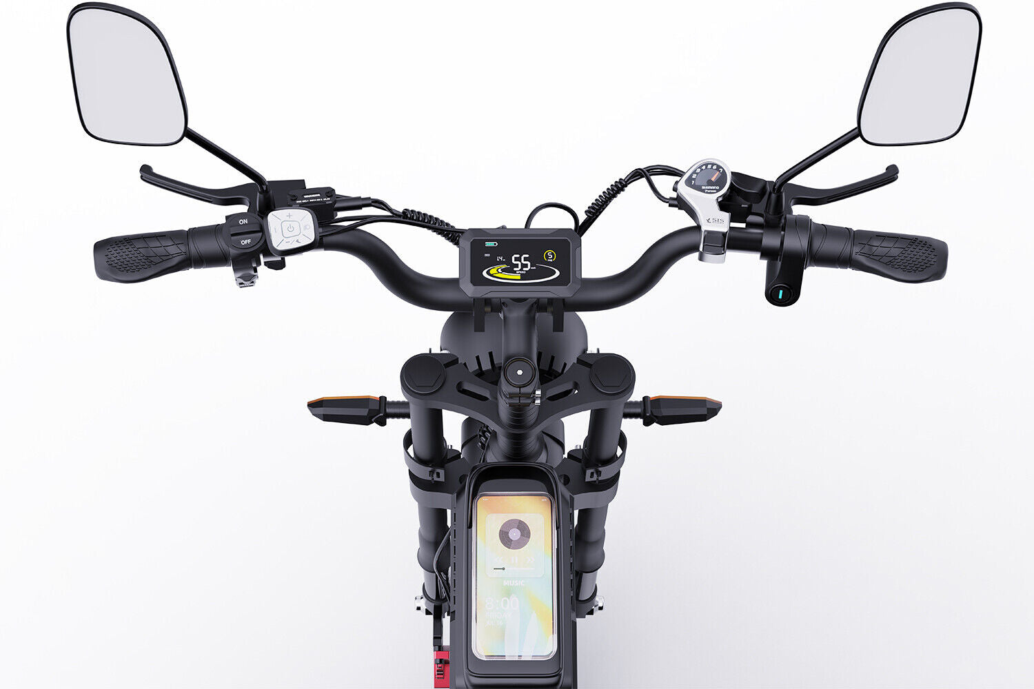 Ridstar Q20 Pro Dual Motor 2000W Retro Ebike