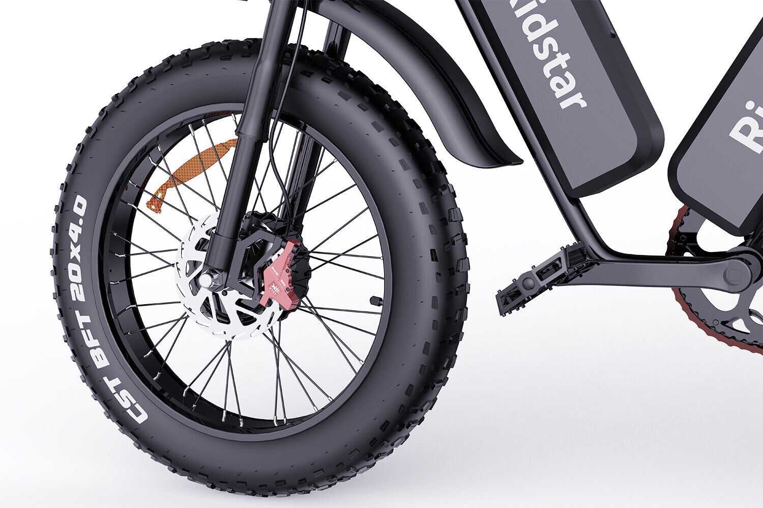Ridstar Q20 Pro Dual Motor 2000W Retro Ebike