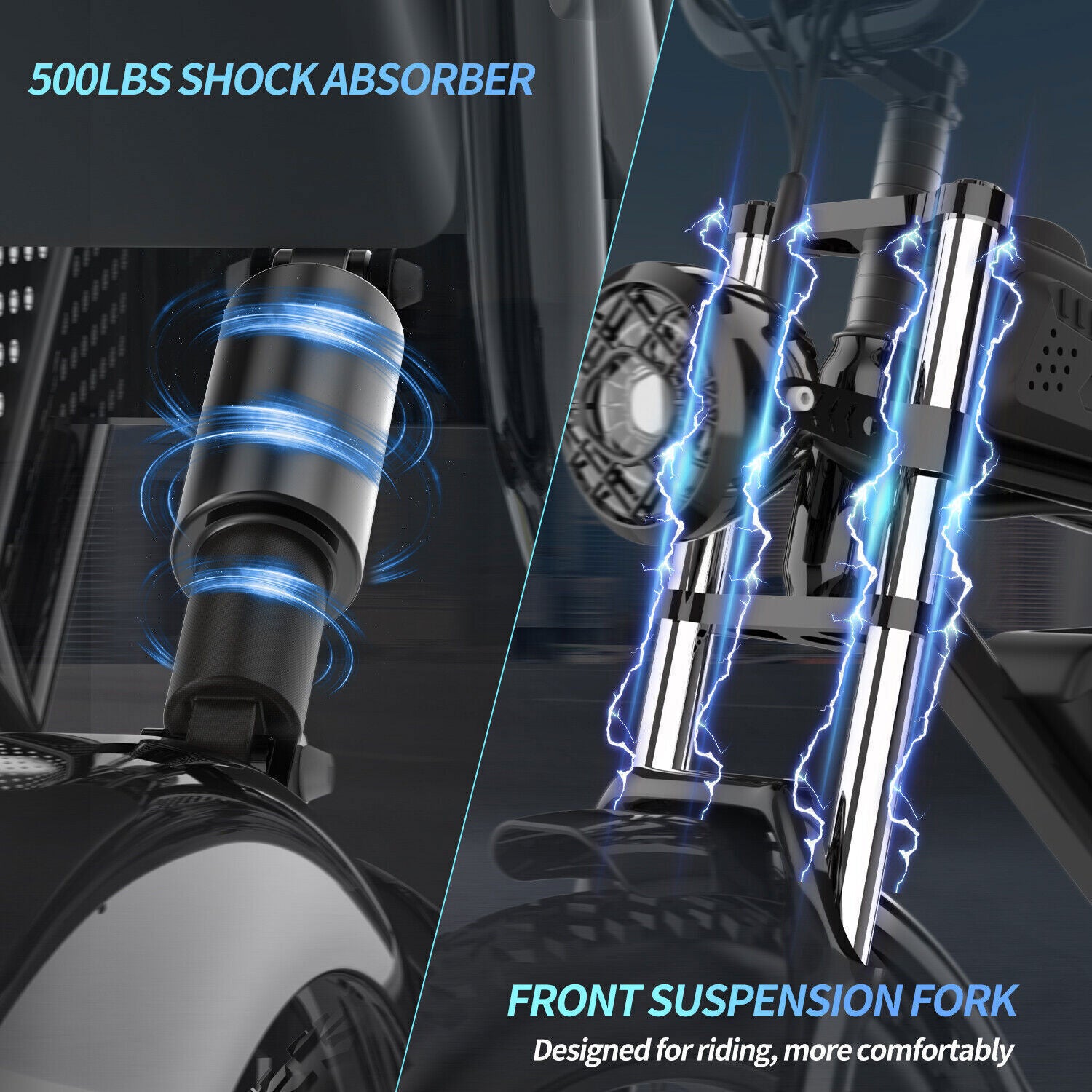 Ridstar Q20 Pro Dual Motor 2000W Retro Ebike