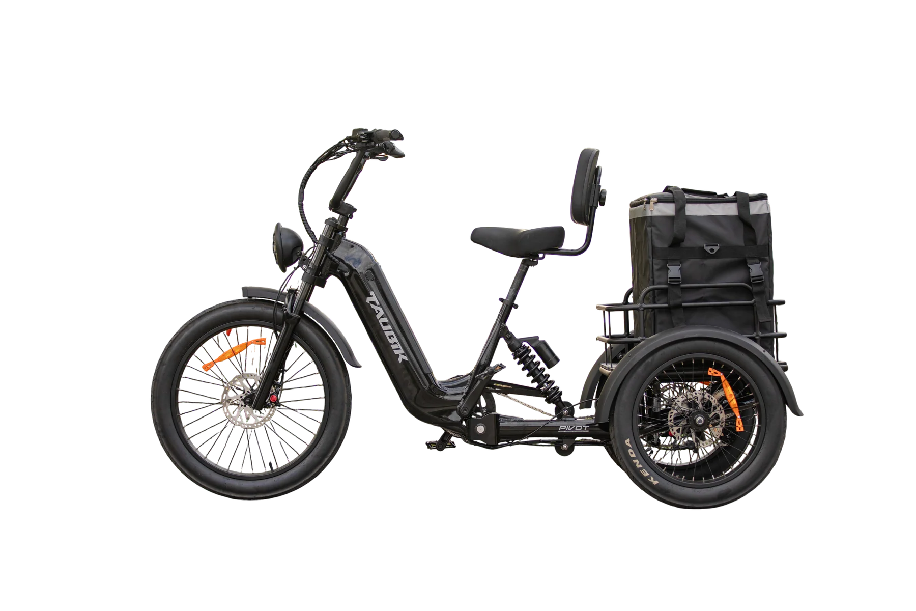 TAUBIK Pivot Electric Trike | 48V 20Ah Samsung, Torque Sensor
