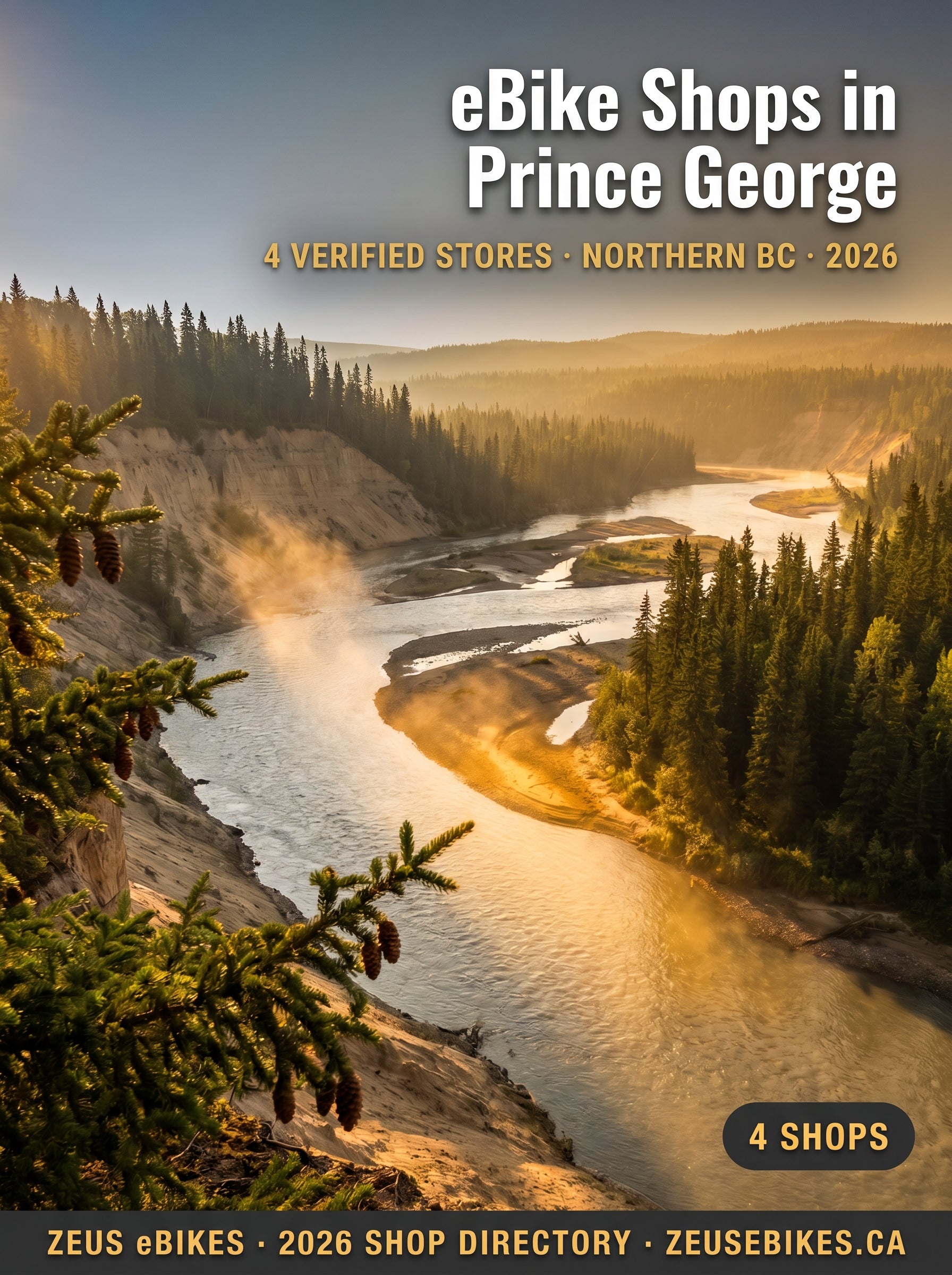 eBike shops in Prince George — Zeus eBikes Canadian eBike Directory 2026