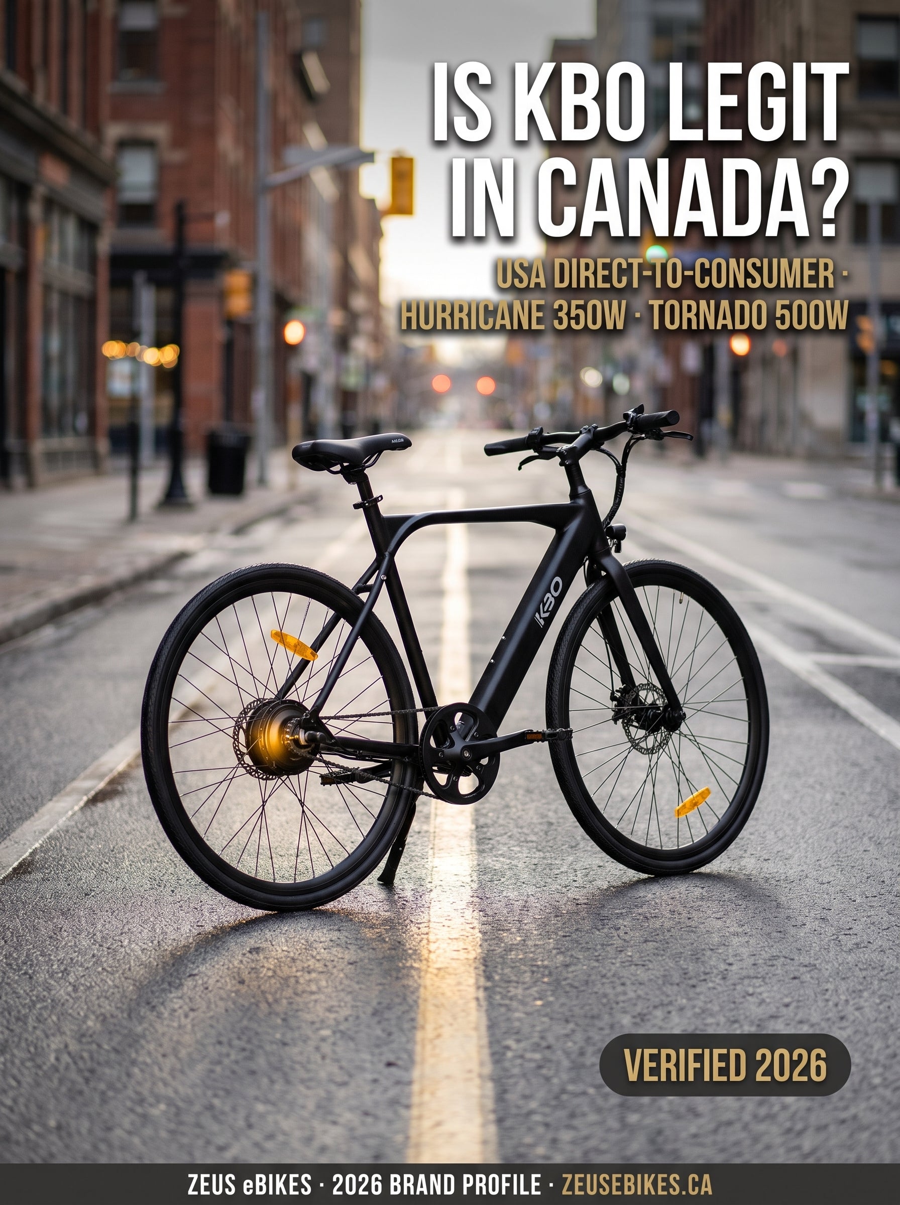 Is KBO legit in Canada — verified 2026 brand review, Zeus eBikes Canada