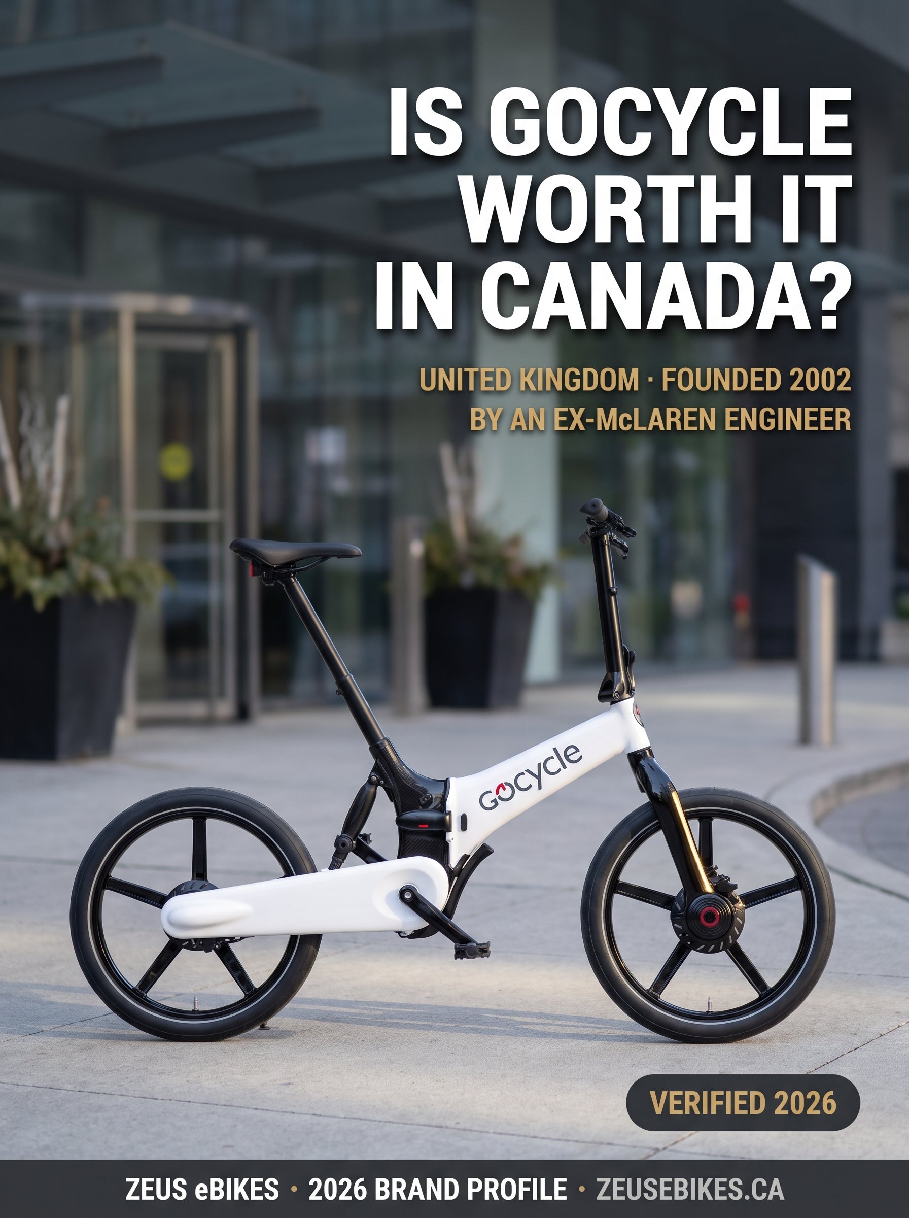 Is Gocycle worth it in Canada — verified 2026 brand review, Zeus eBikes Canada