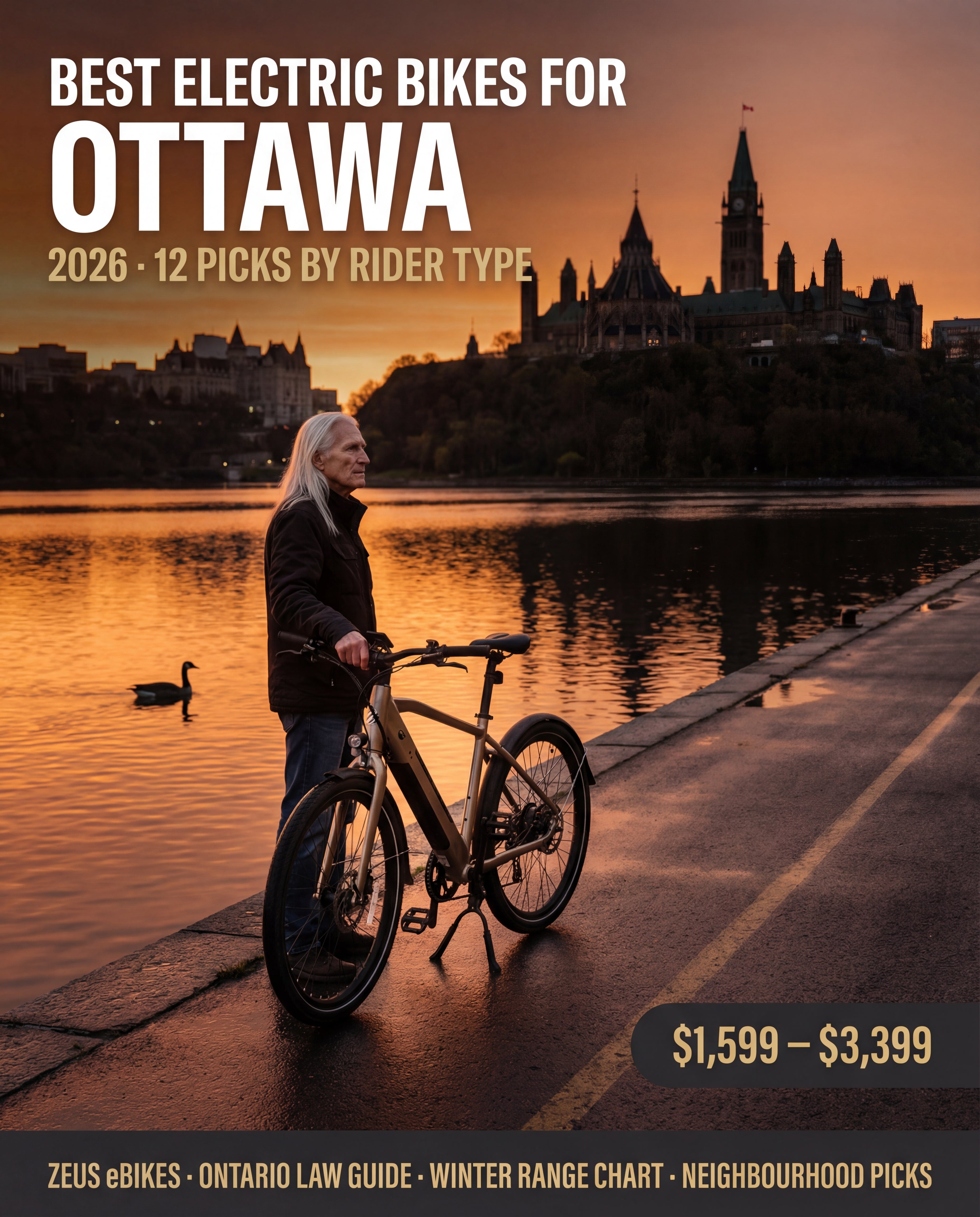 Best Electric Bikes for Ottawa (2026): 12 Picks by Rider Type