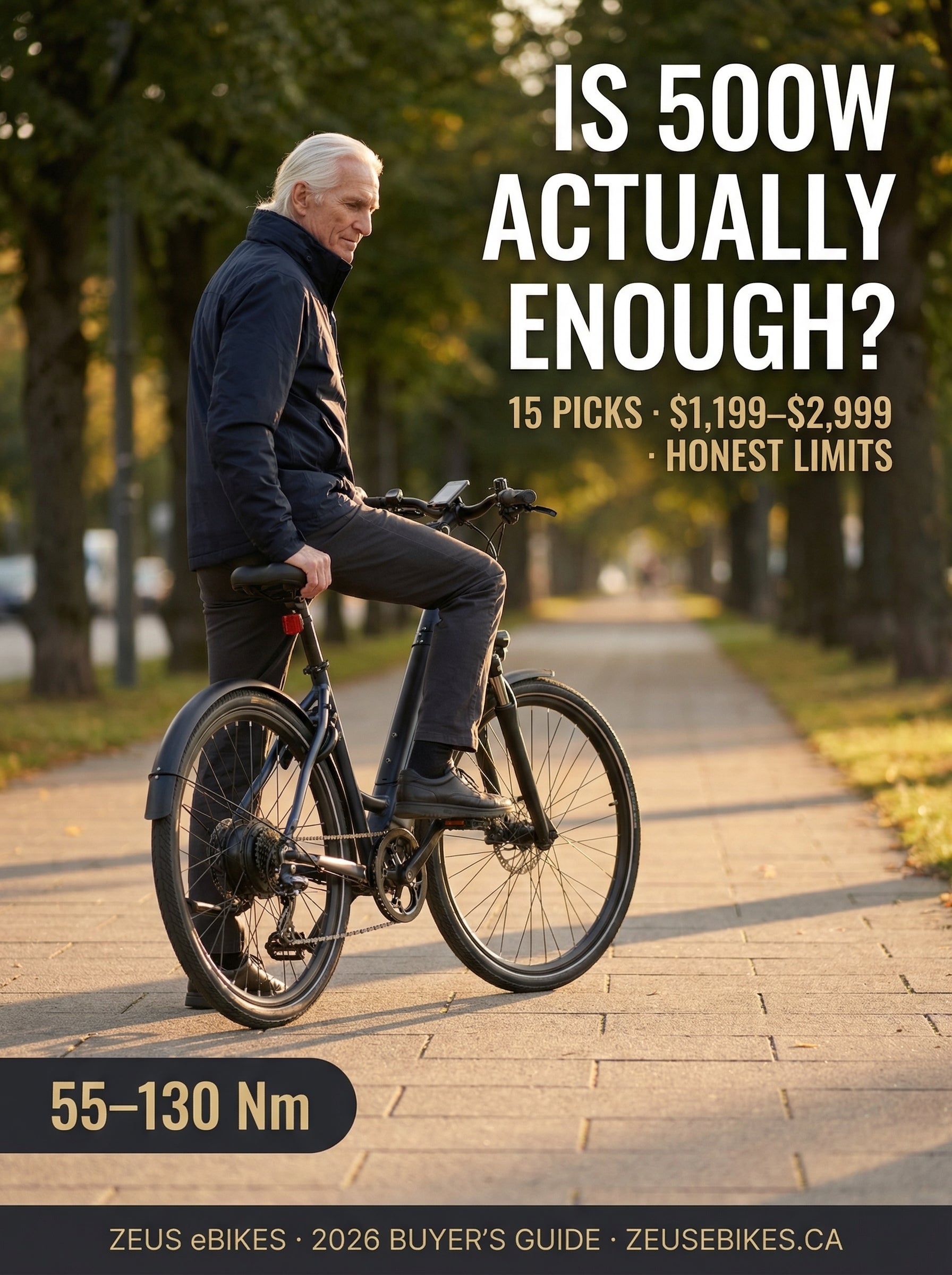 Best 500W Electric Bikes in Canada (2026): 15 Picks, Real Limits & the Decision Explained