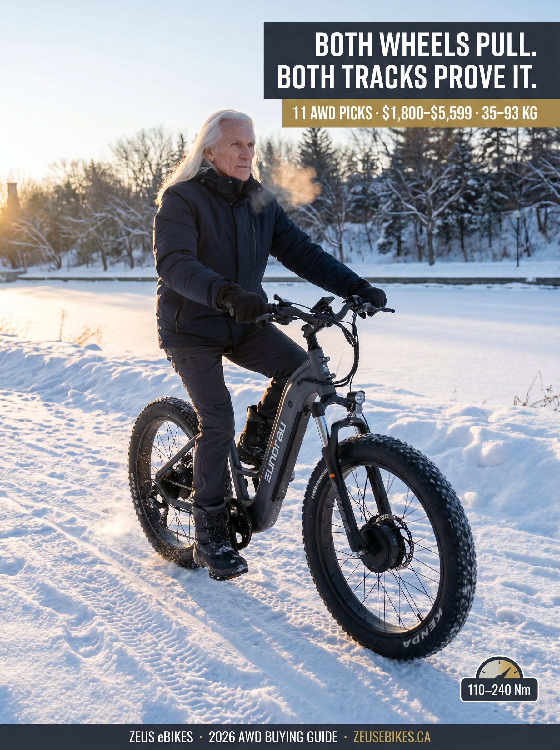 Best Dual Motor eBikes in Canada (2026): 11 AWD Picks, 35–93 kg, $1,800–$5,599