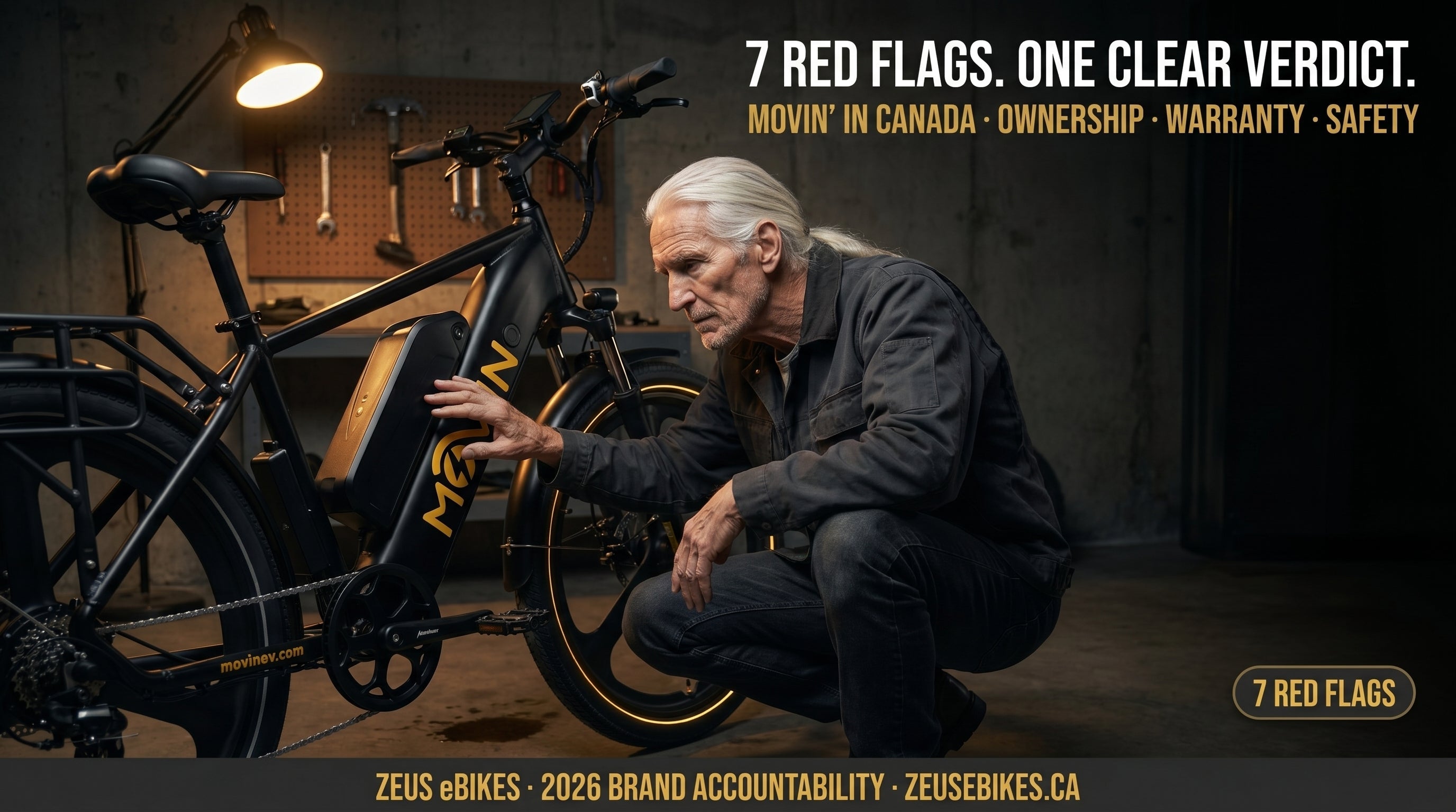 Zeus eBikes verified brand profile of Movin' Canada 2026 — ownership, warranty reality, safety record, and sourced verdict