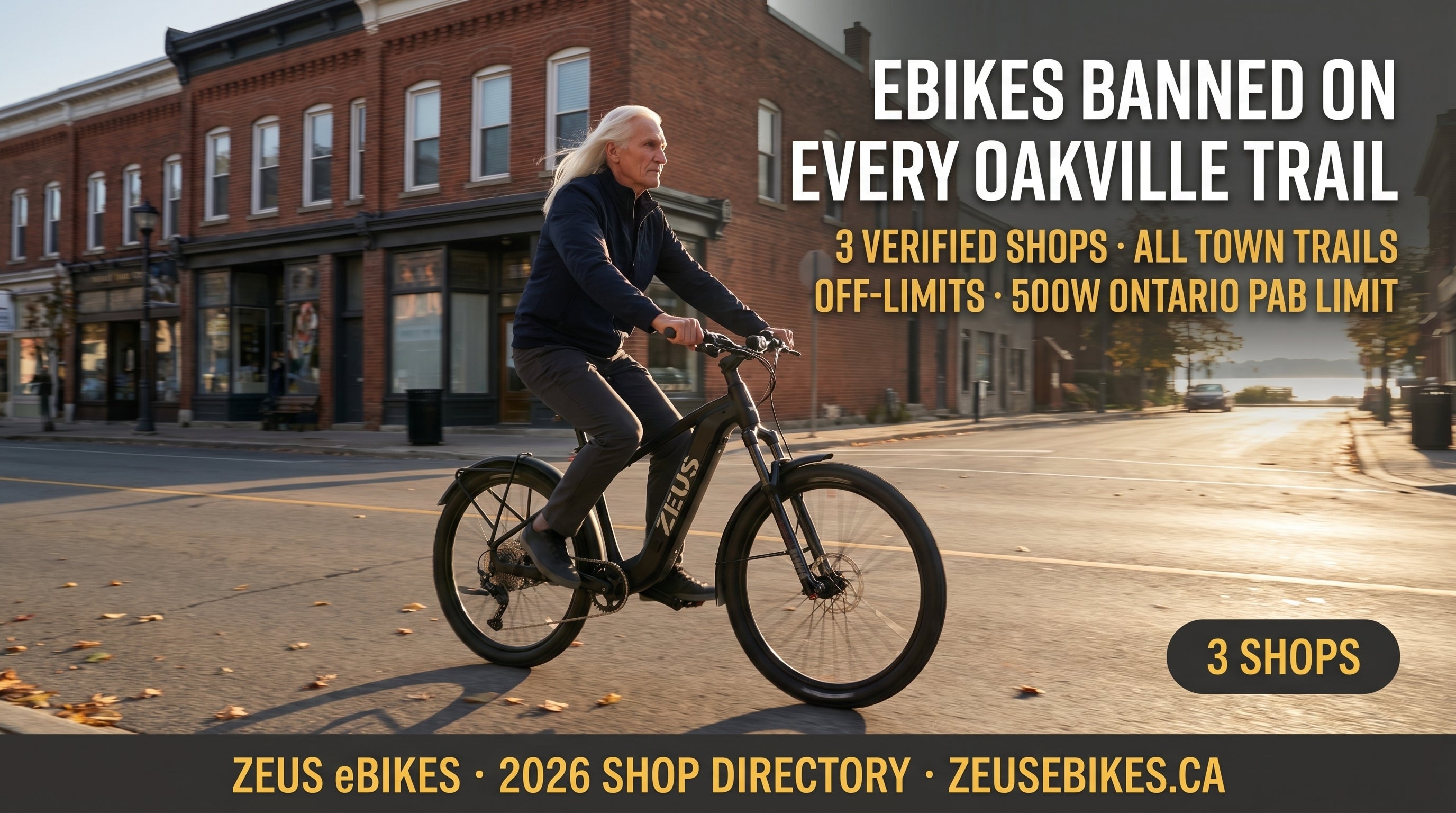eBike shops in Oakville ON — Zeus eBikes Canadian eBike Directory 2026