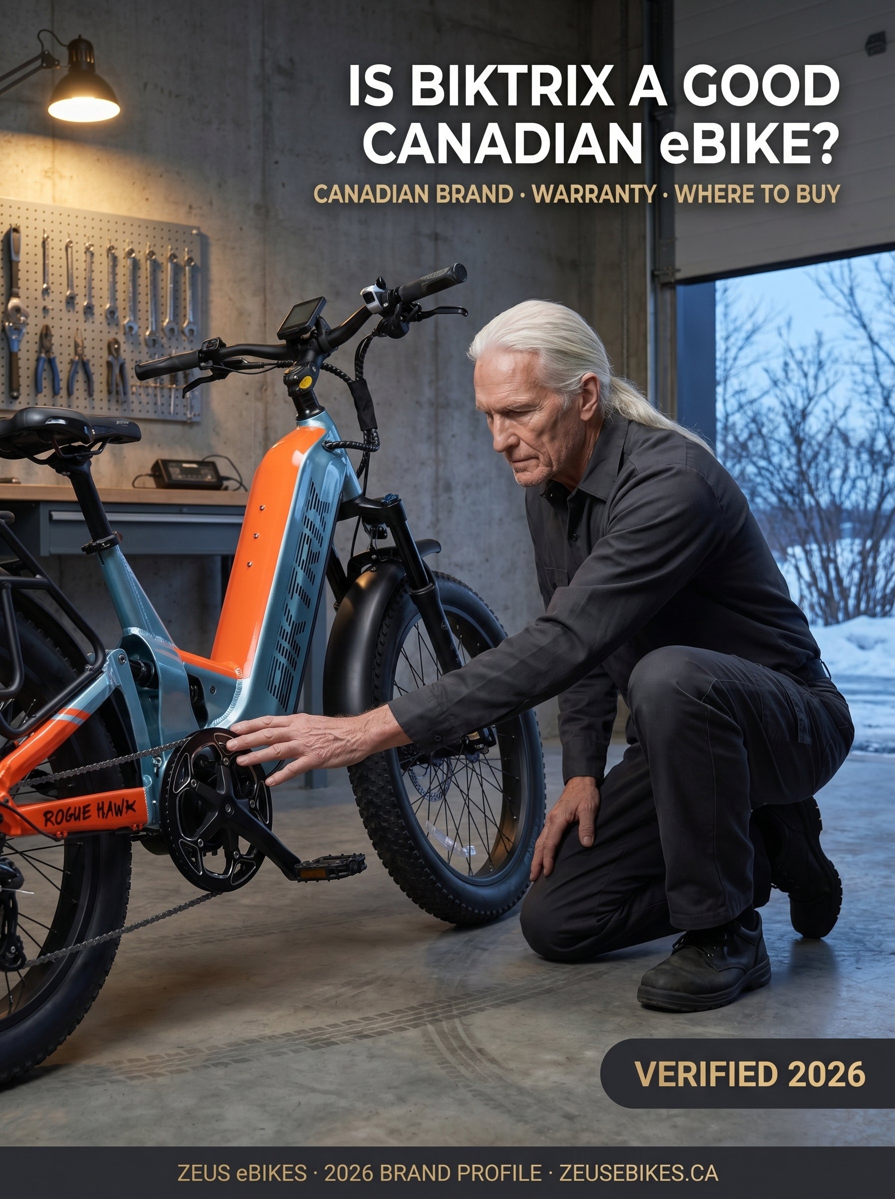 Zeus eBikes verified brand profile of Biktrix eBikes Canada 2026 — is Biktrix a good Canadian eBike?
