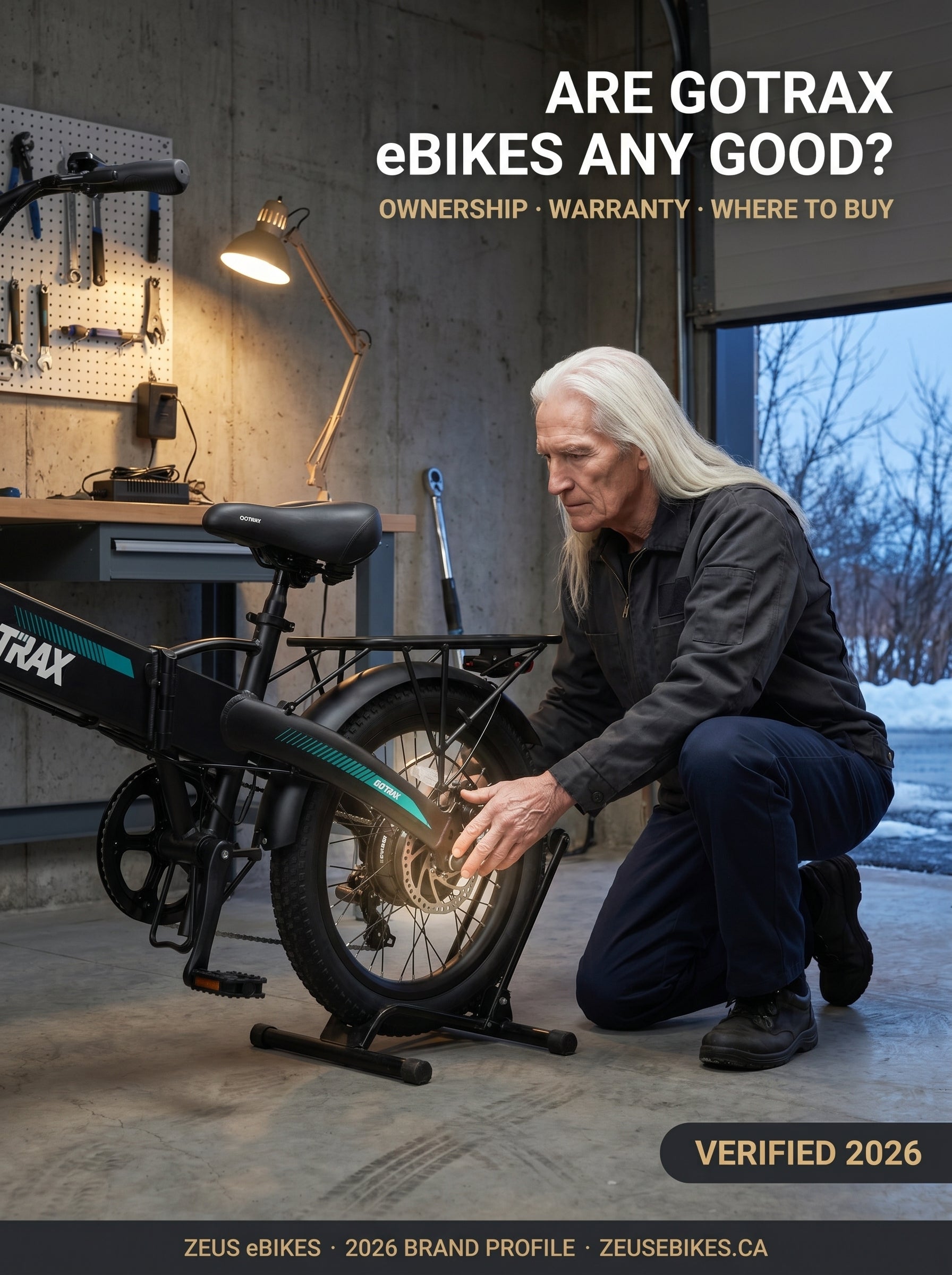 Zeus eBikes verified brand profile of Gotrax eBikes Canada 2026 — are Gotrax eBikes any good? Ownership, warranty, where to buy
