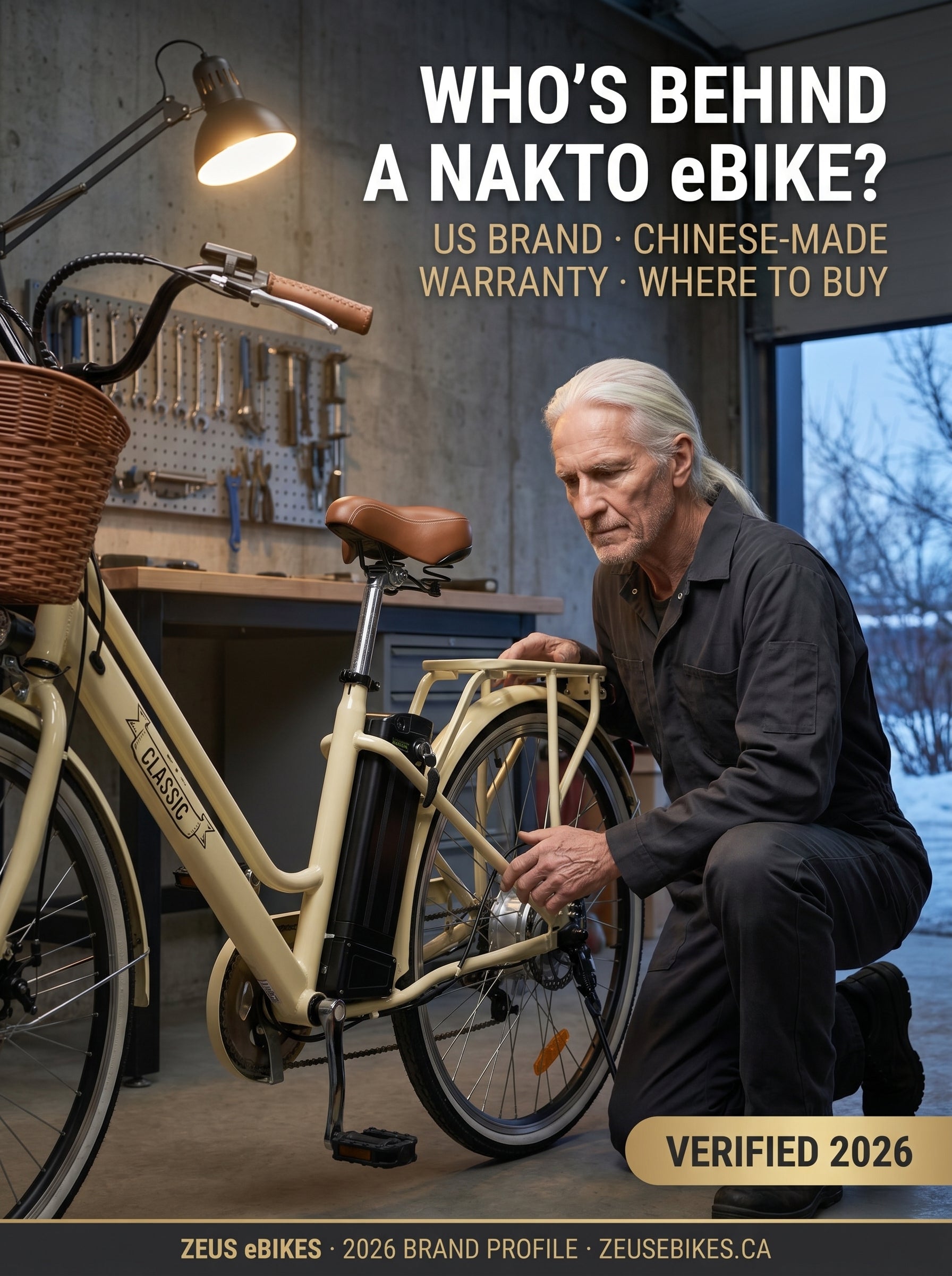 Zeus eBikes verified brand profile of Nakto eBikes Canada 2026 — who's behind a Nakto eBike? Ownership, warranty, where to buy