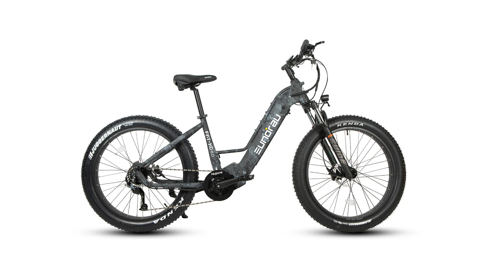 Eunorau FAT-HD 2.0 / Hunter X7 — 1000W Mid-Drive Fat Tire Electric Mountain Bike