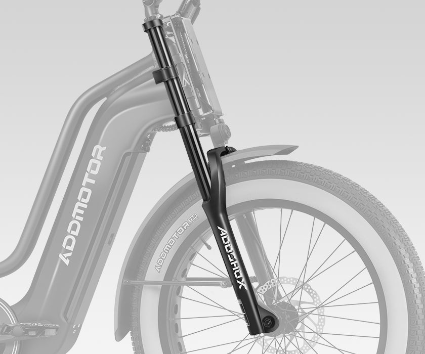 Greattan L double-shoulder front suspension fork (image: Addmotor)