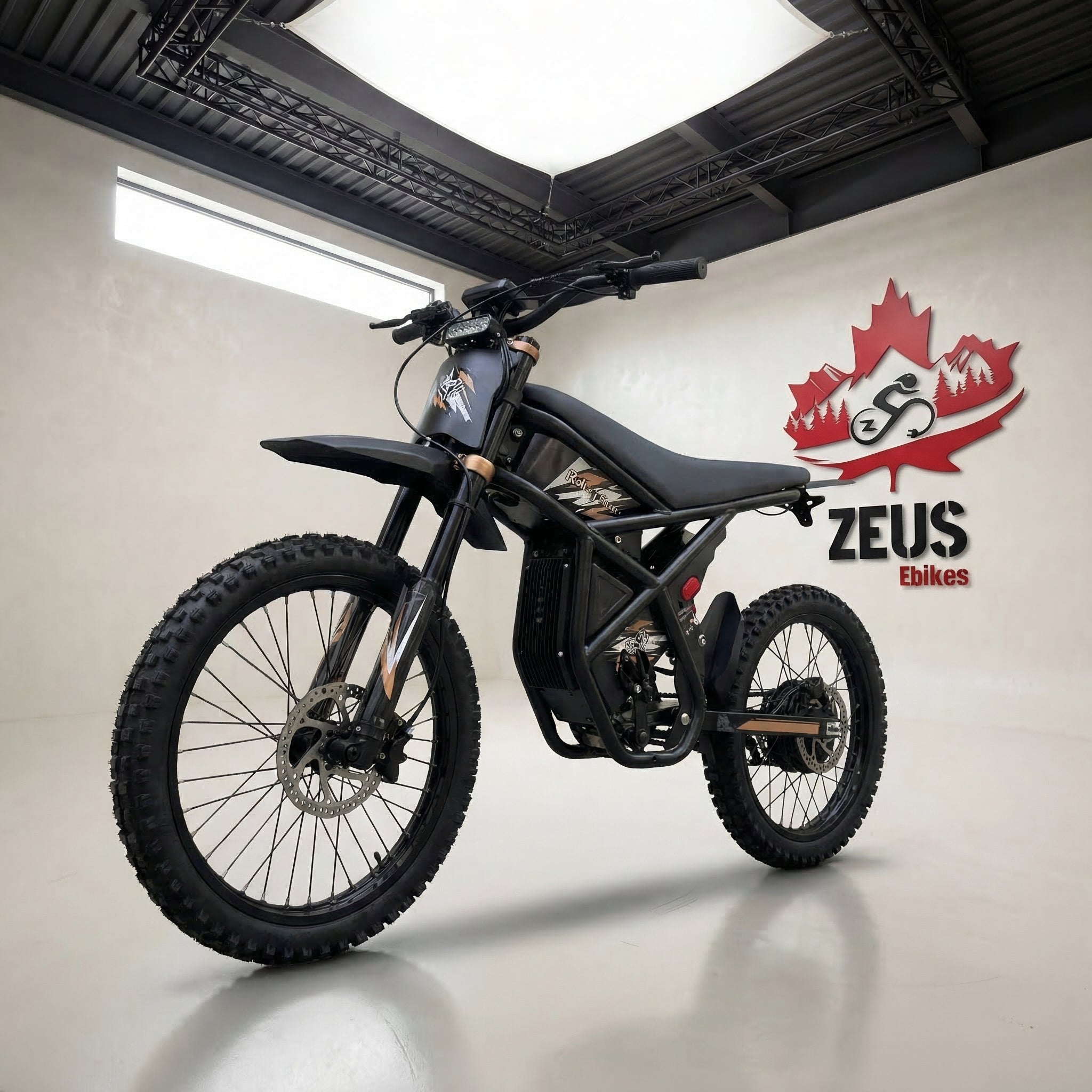 GT73 Pro Electric Motorbike (60V Dual Battery 18Ah×2, 3000W Peak, 338 N·m, 25” Off-Road Tires)