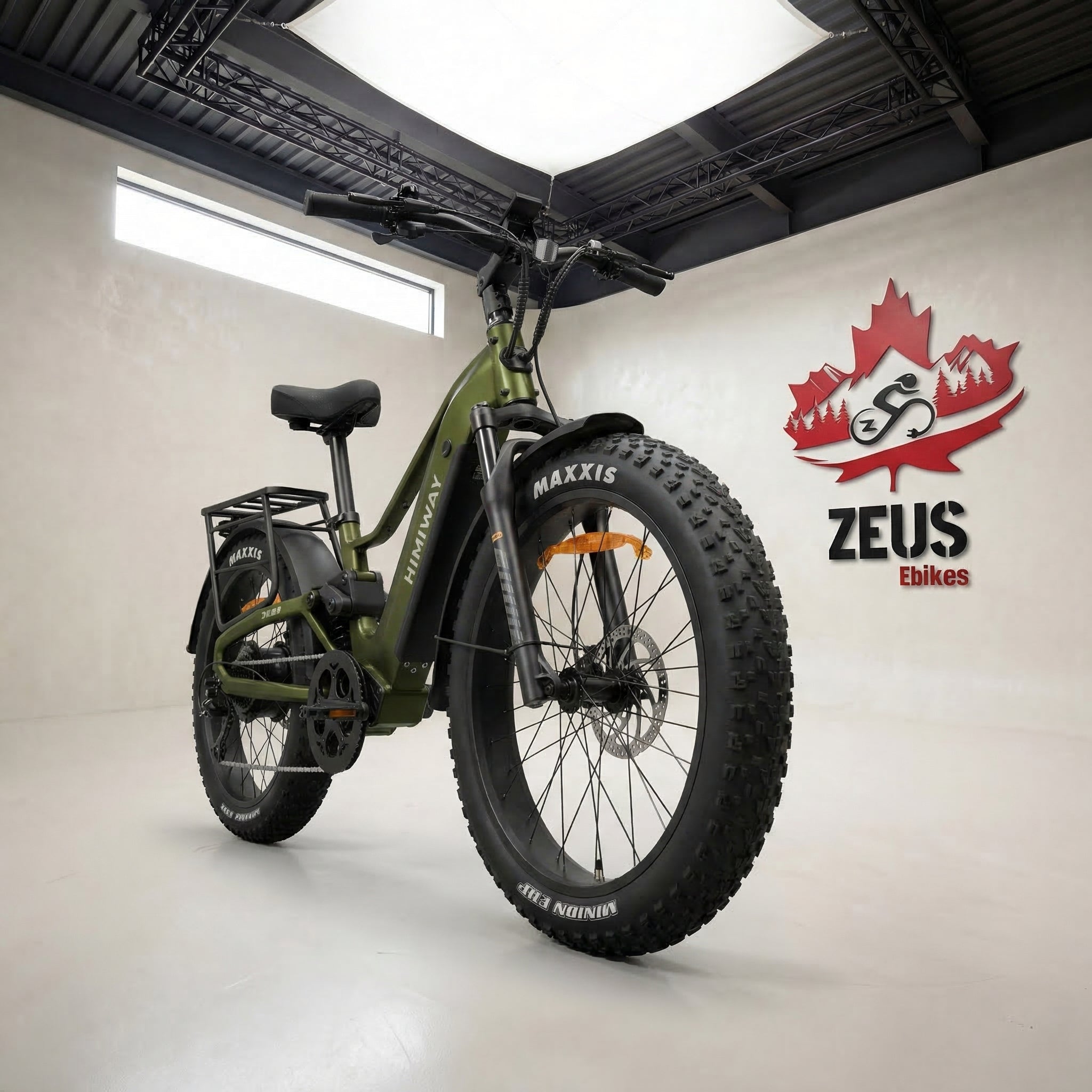 Himiway D5 2.0 Full Suspension Fat Tire eBike (26")