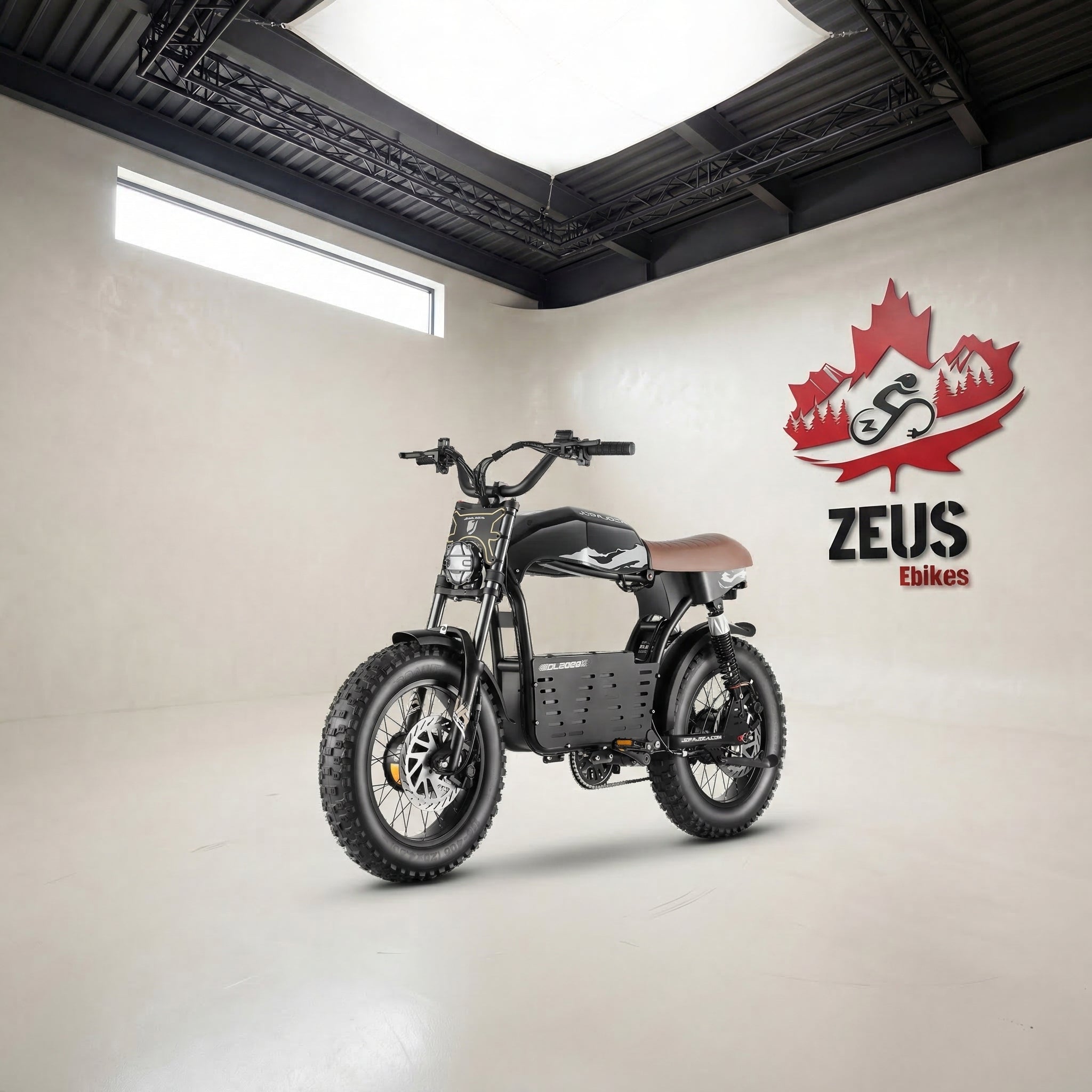 Eahora DL2000 Dual Motor Moped-Style Electric Bike (52V 30Ah)