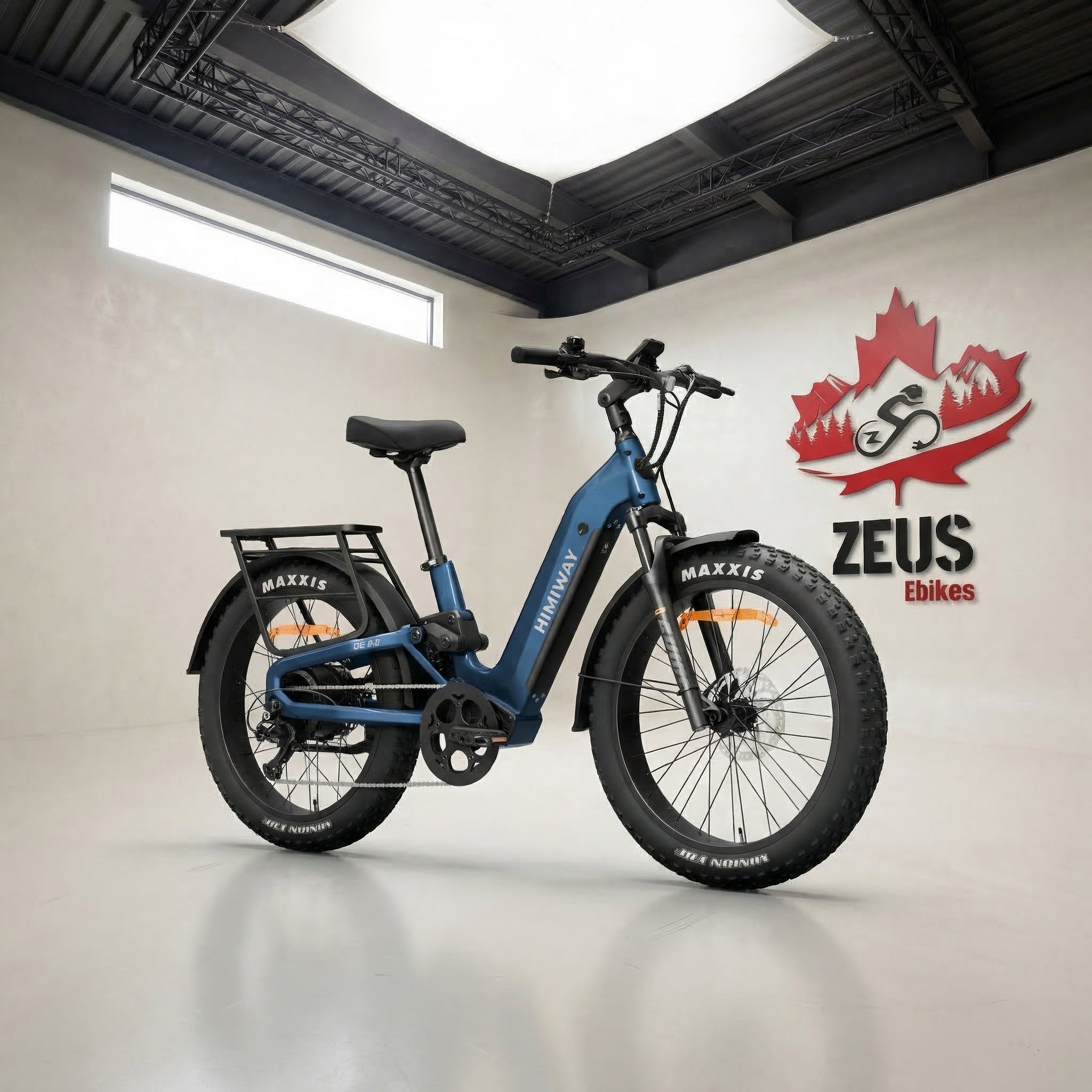 Himiway D5 2.0 ST Full Suspension Step-Thru Fat Tire eBike