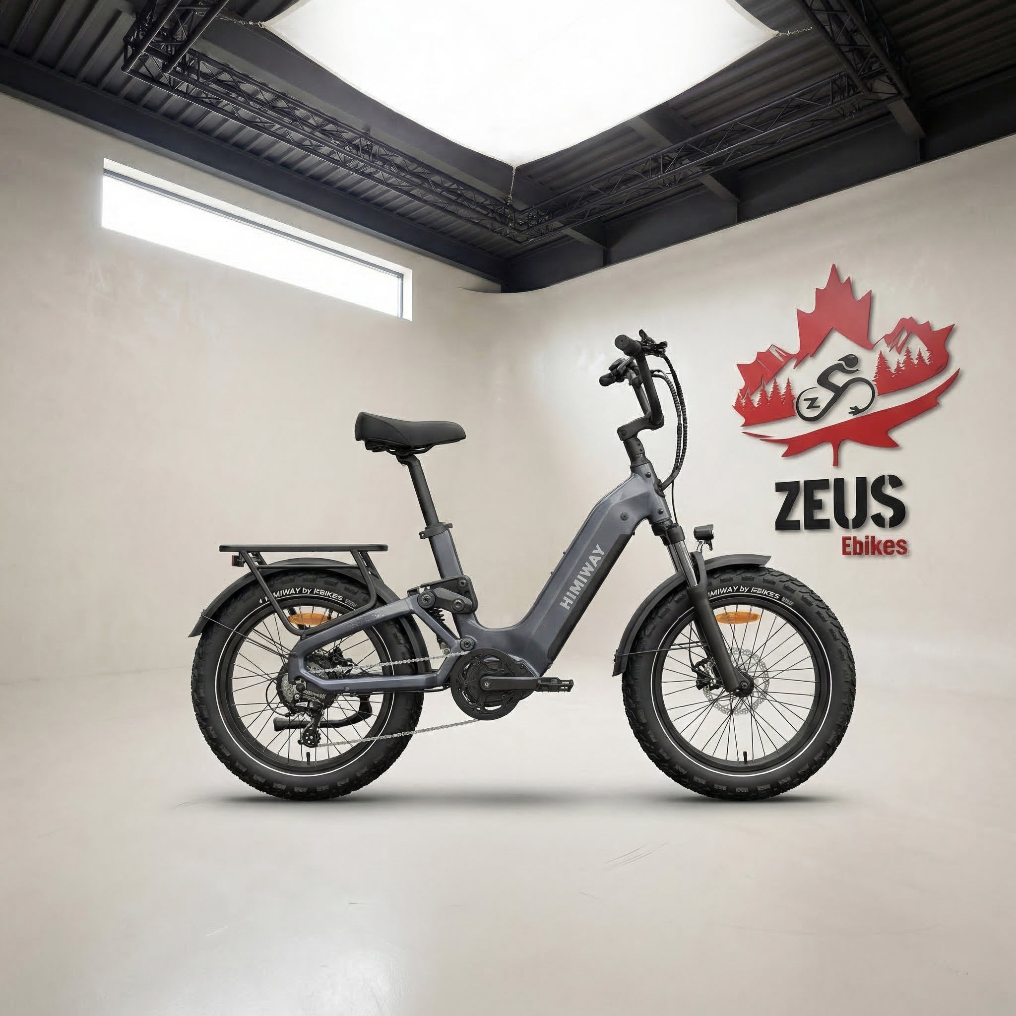 Himiway D5 2.0 20" Full Suspension Fat Tire eBike