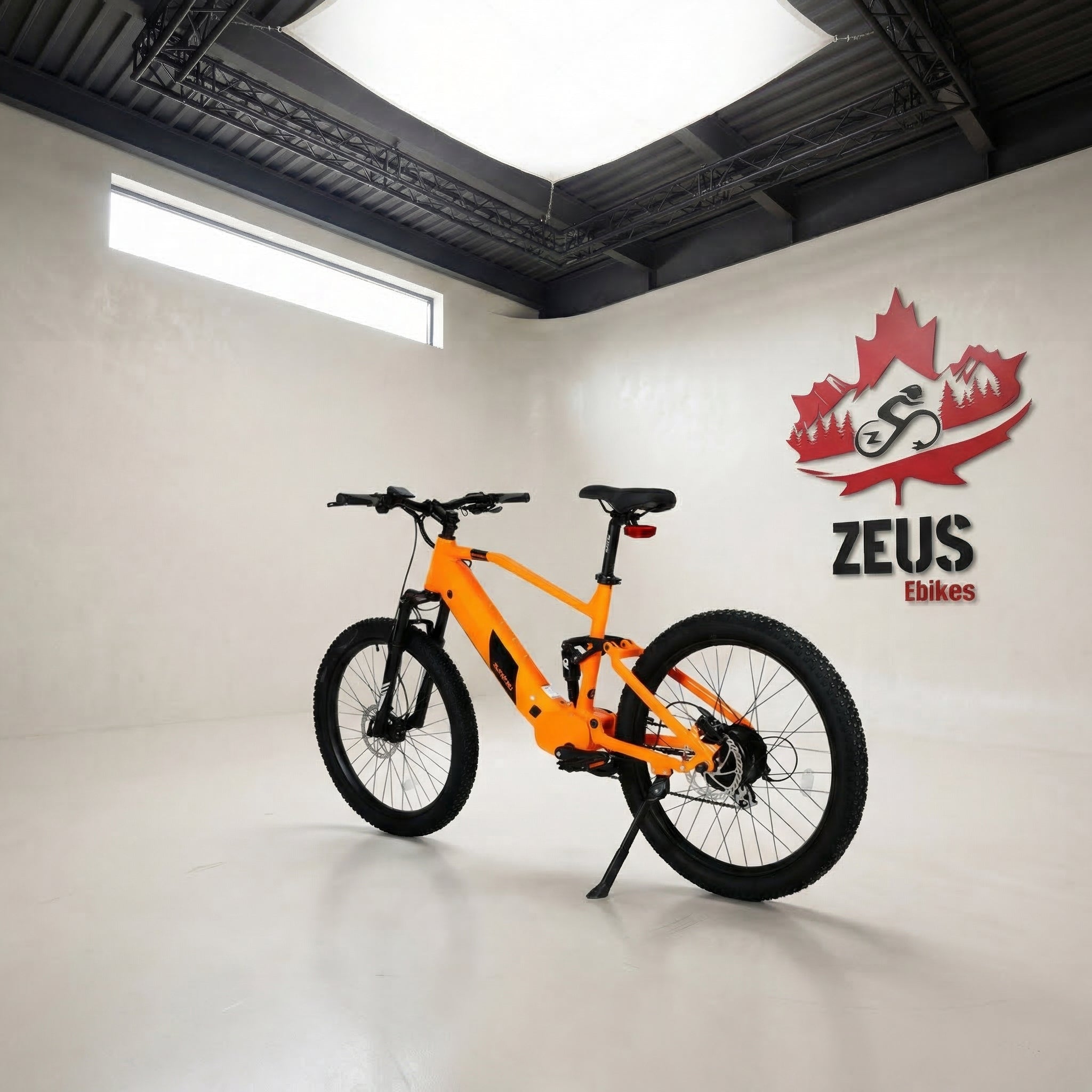 EUNORAU DEFENDER Electric Mountain Bike (27.5×3.0) — Full Suspension