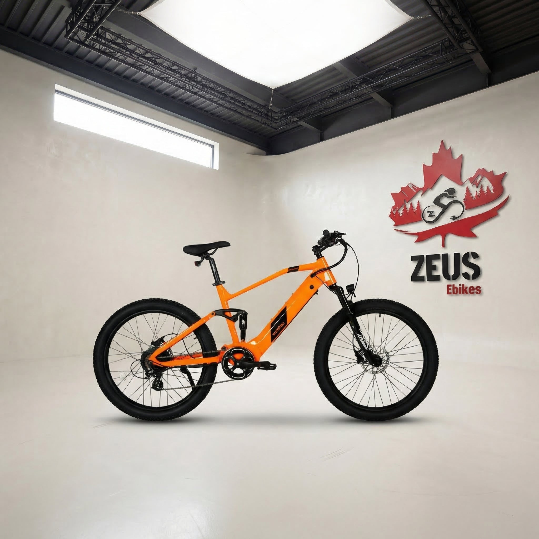 EUNORAU DEFENDER Electric Mountain Bike (27.5×3.0) — Full Suspension