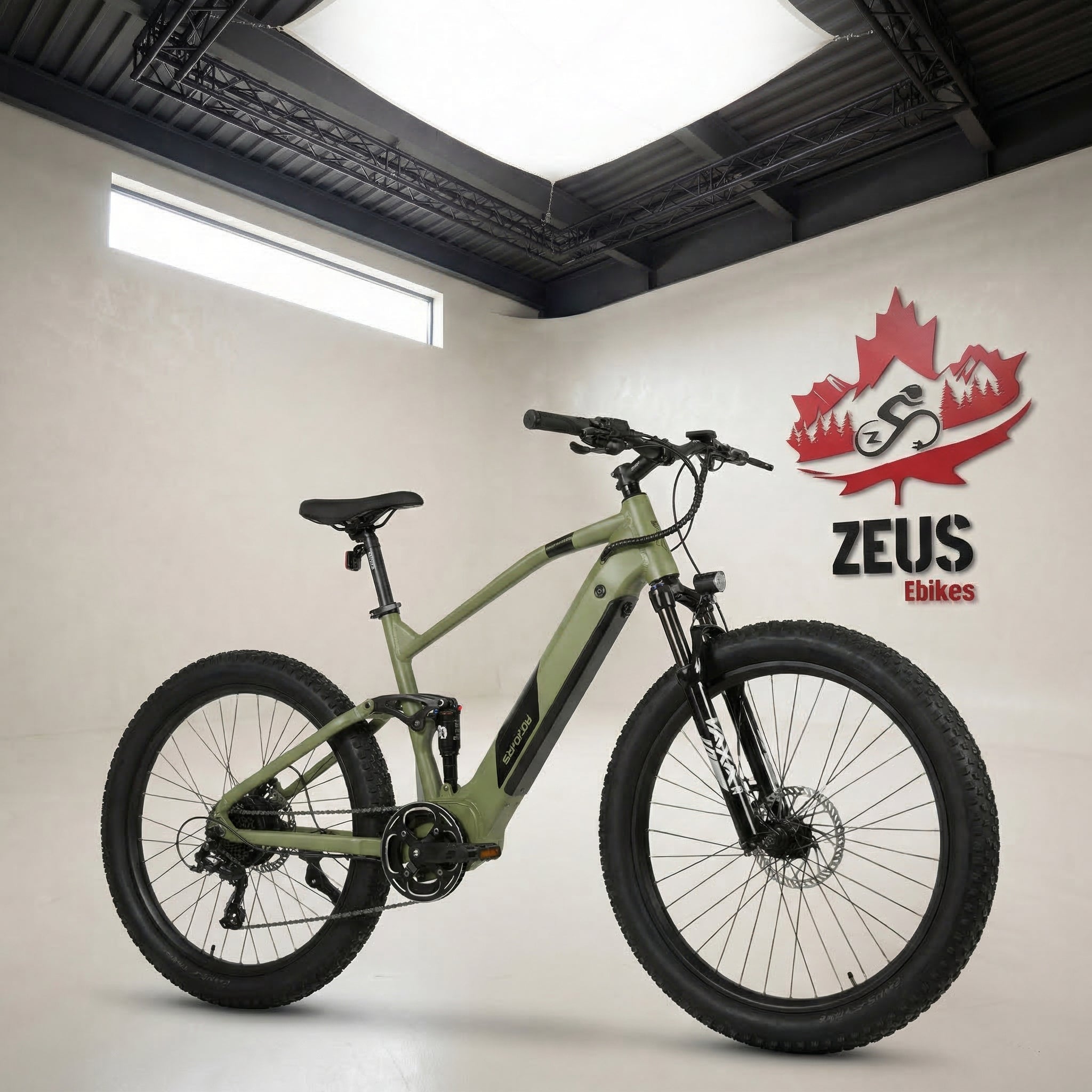 EUNORAU DEFENDER Electric Mountain Bike (27.5×3.0) — Full Suspension