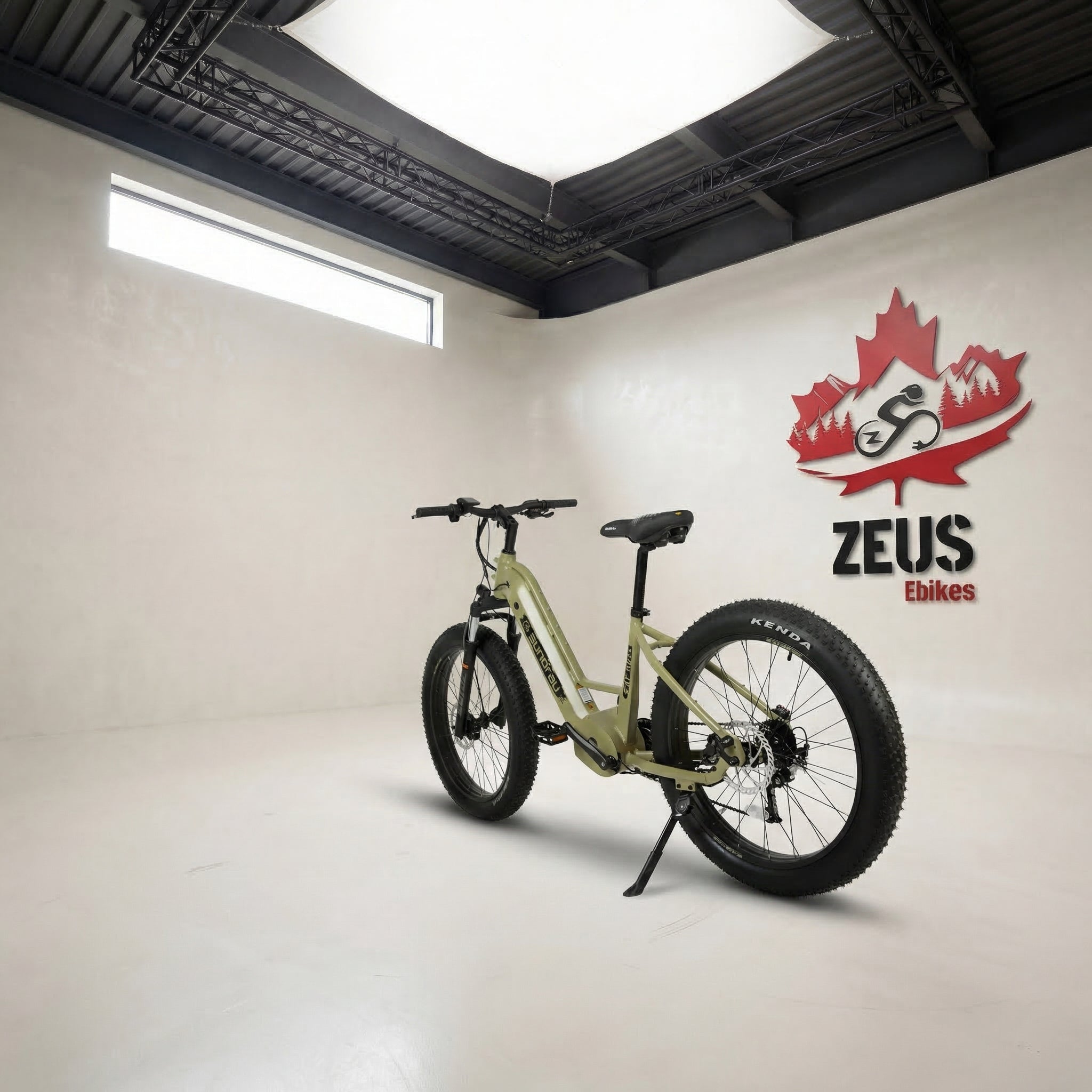 Eunorau FAT-HD 2.0 / Hunter X7 — 1000W Mid-Drive Fat Tire Electric Mountain Bike