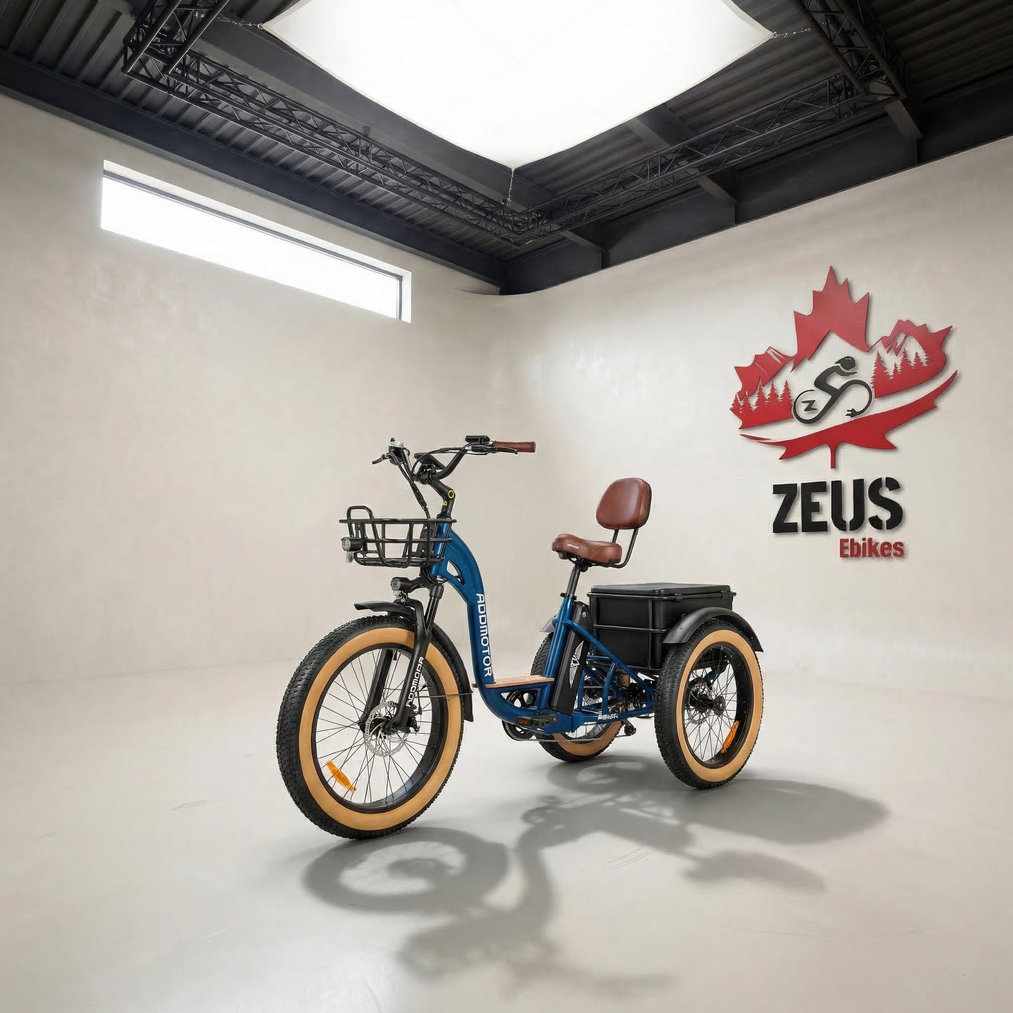 Addmotor Grandtan II 750W 2024 Off Road Electric Trike – Zeus