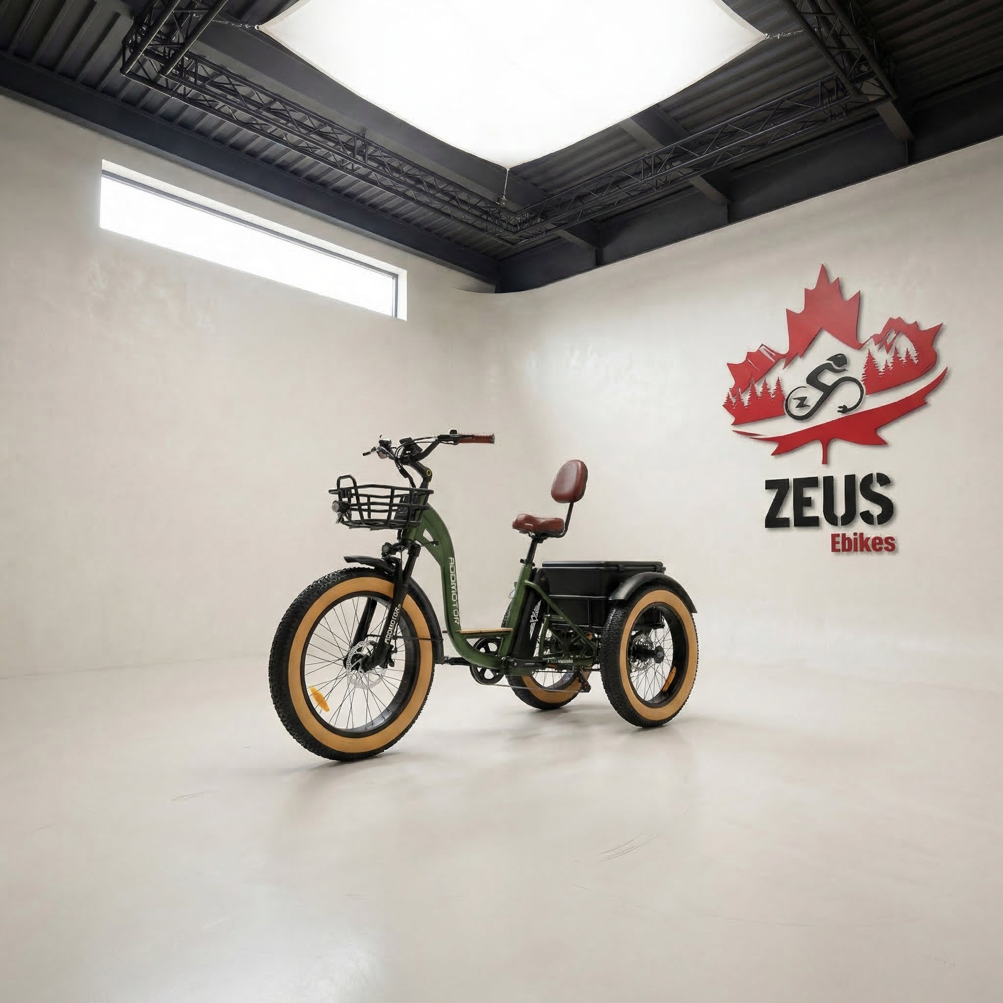 Addmotor Grandtan II 750W 2024 Off Road Electric Trike – Zeus