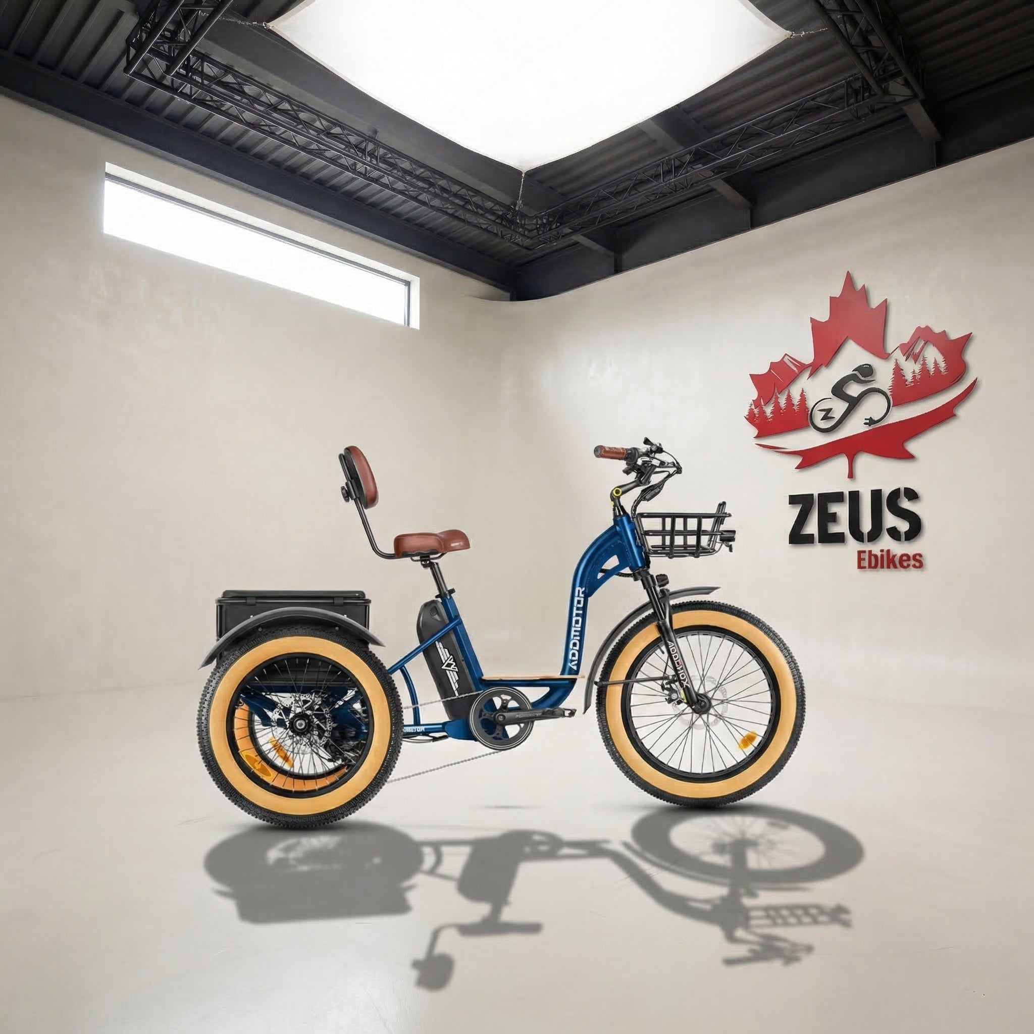 Addmotor Grandtan II 750W 2024 Off Road Electric Trike – Zeus