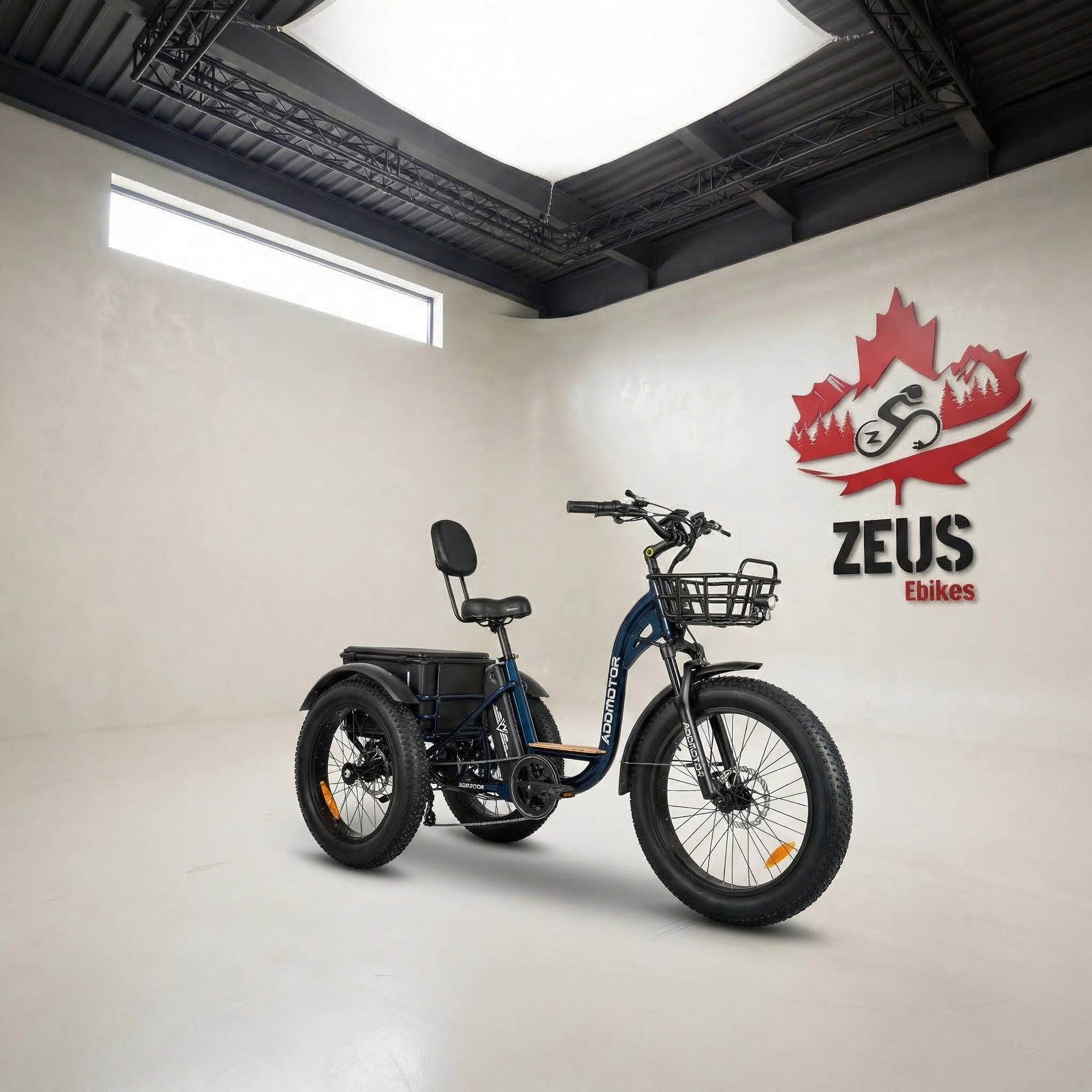 Addmotor Grandtan II 750W 2024 Off Road Electric Trike – Zeus