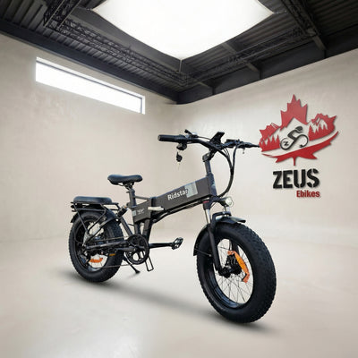 Ridstar H20 1000W Fat Tire Folding Ebike